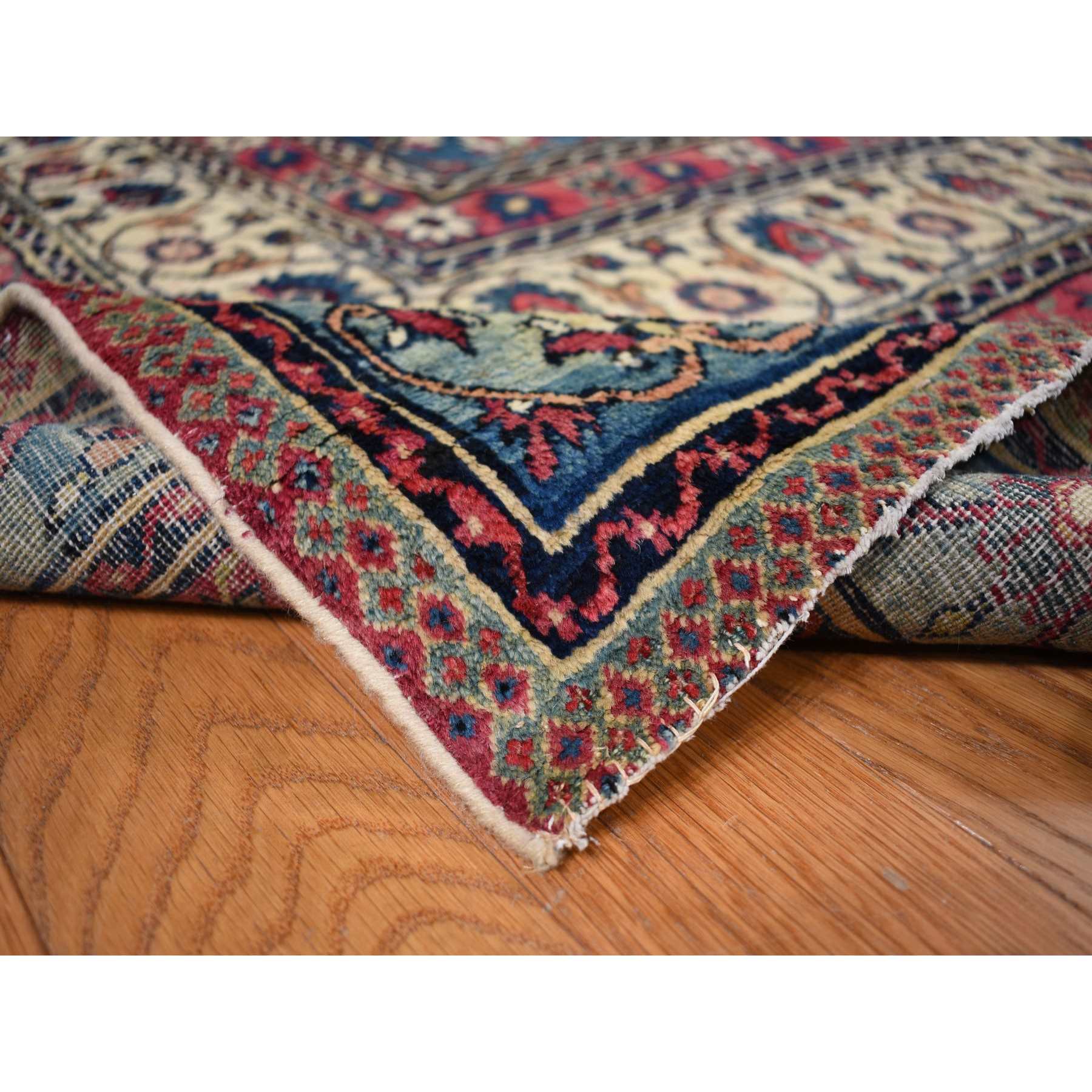 Antique-Hand-Knotted-Rug-390870