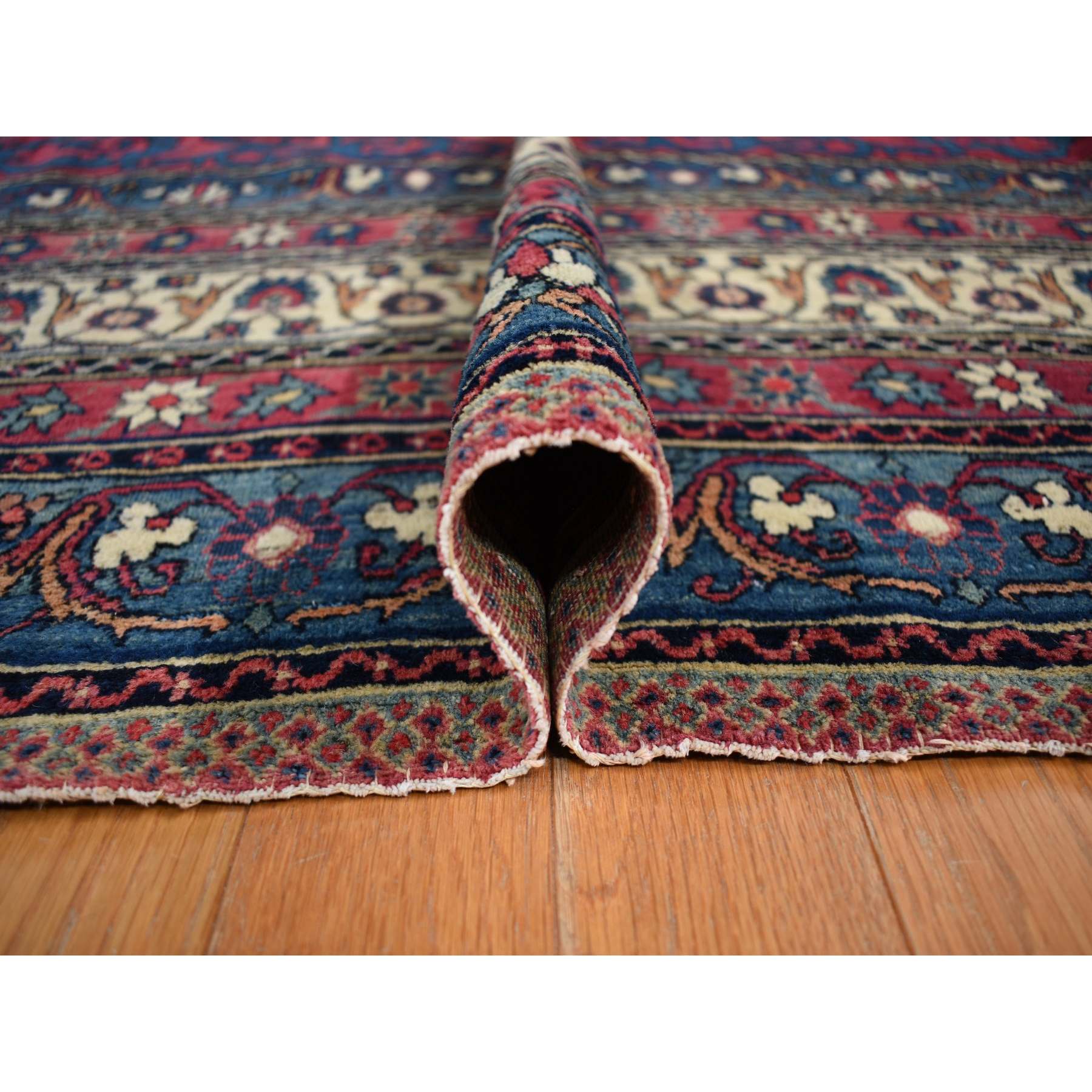 Antique-Hand-Knotted-Rug-390870