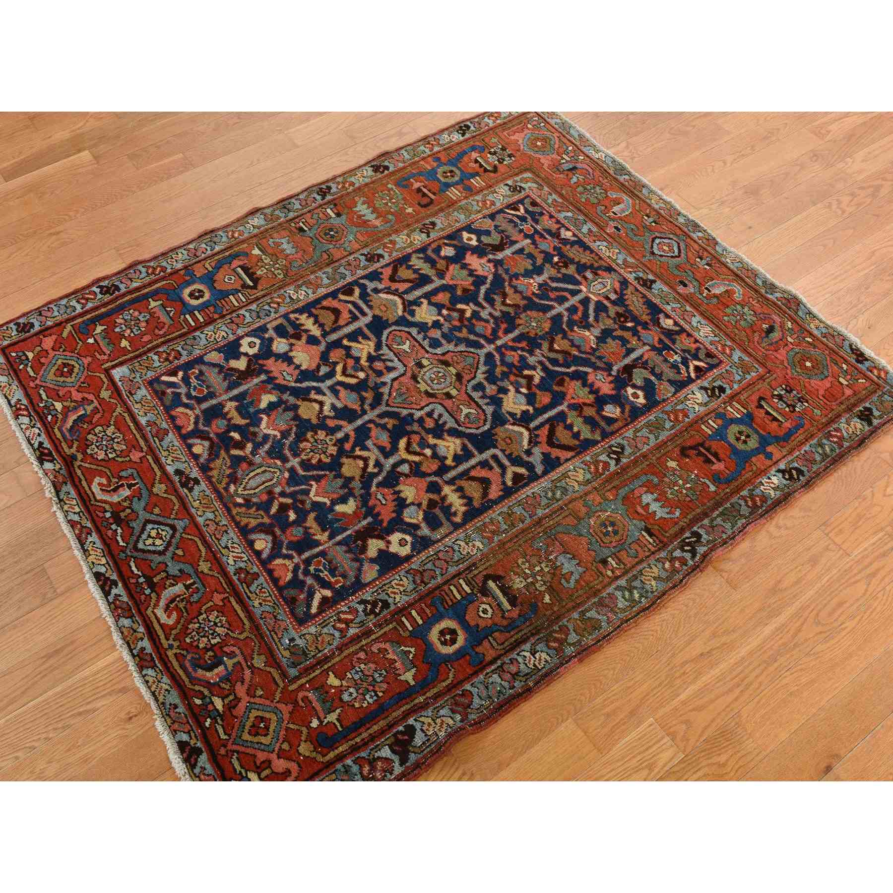 Antique-Hand-Knotted-Rug-390920