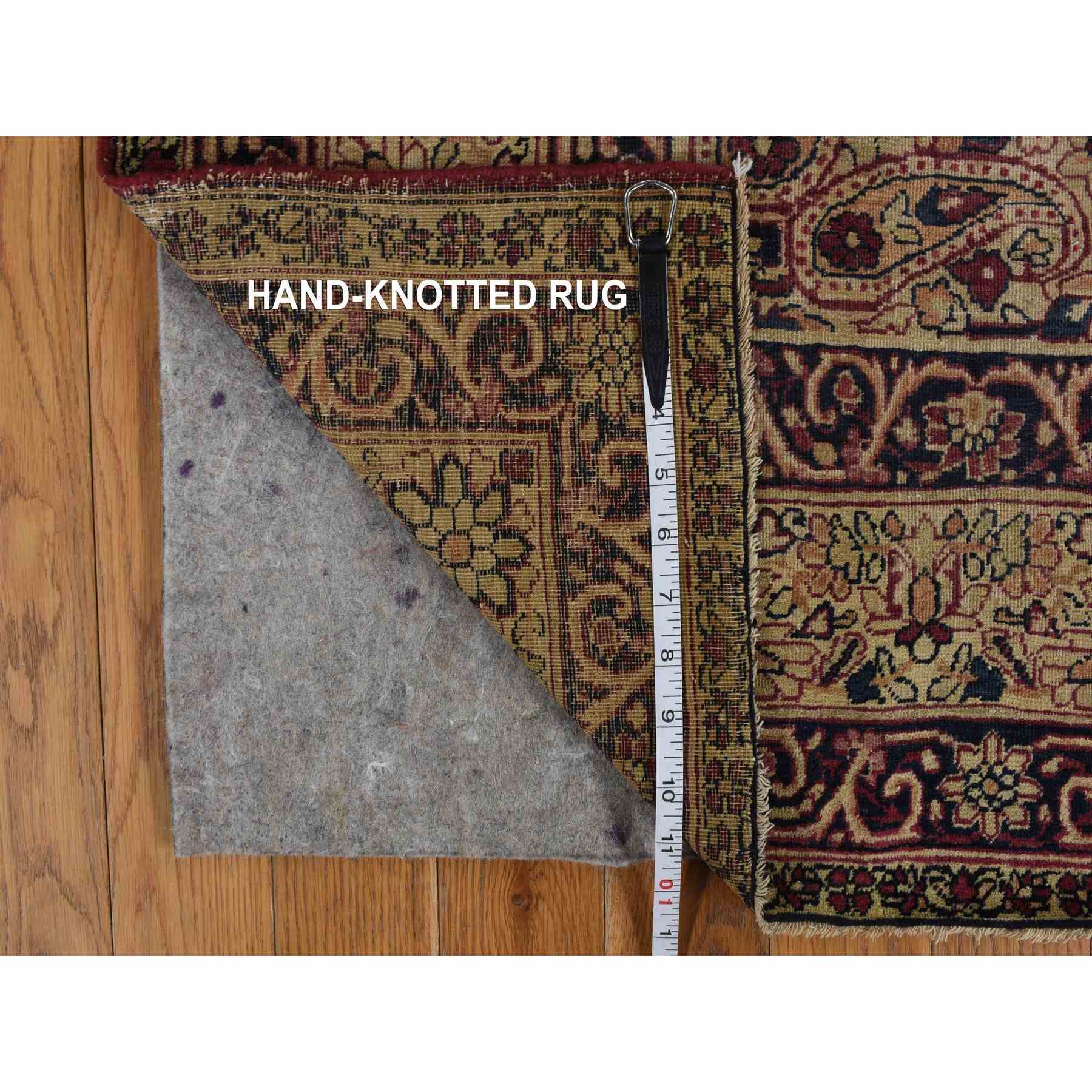 Antique-Hand-Knotted-Rug-390985