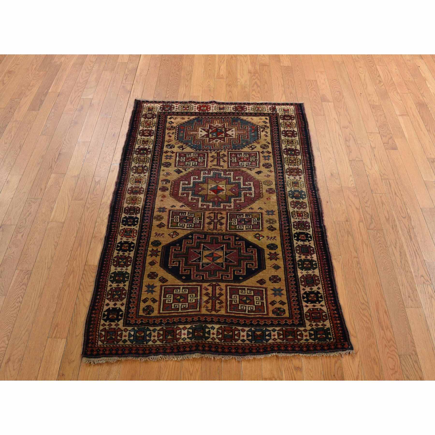 Antique-Hand-Knotted-Rug-391145