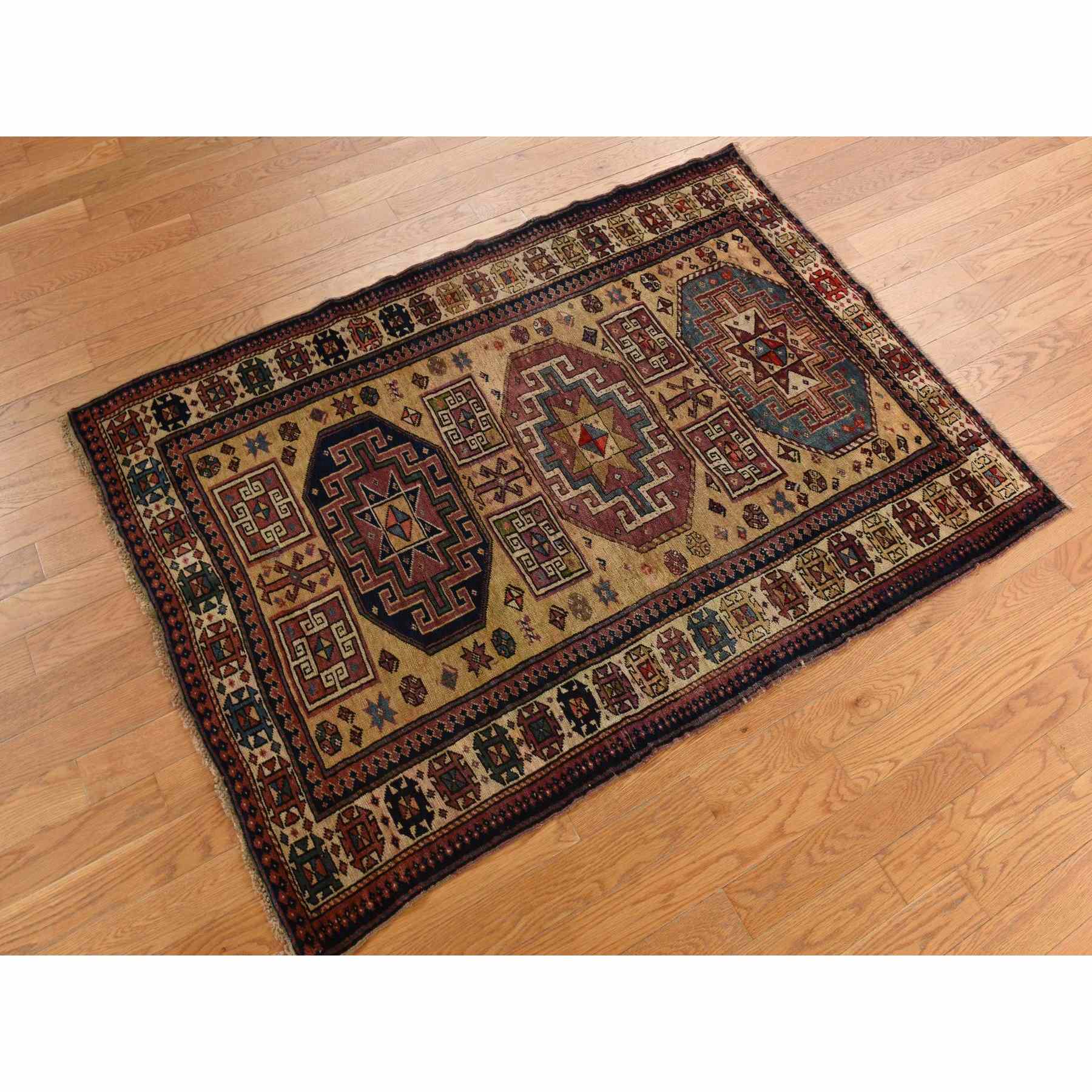 Antique-Hand-Knotted-Rug-391145