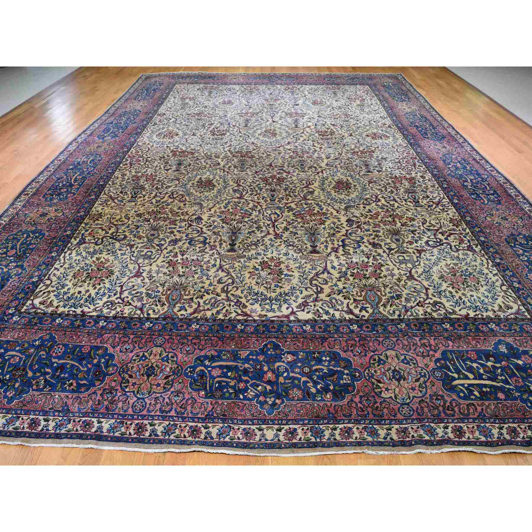 Antique-Hand-Knotted-Rug-391325