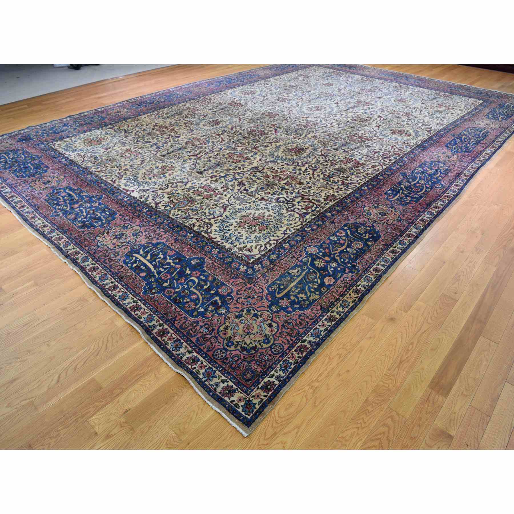 Antique-Hand-Knotted-Rug-391325