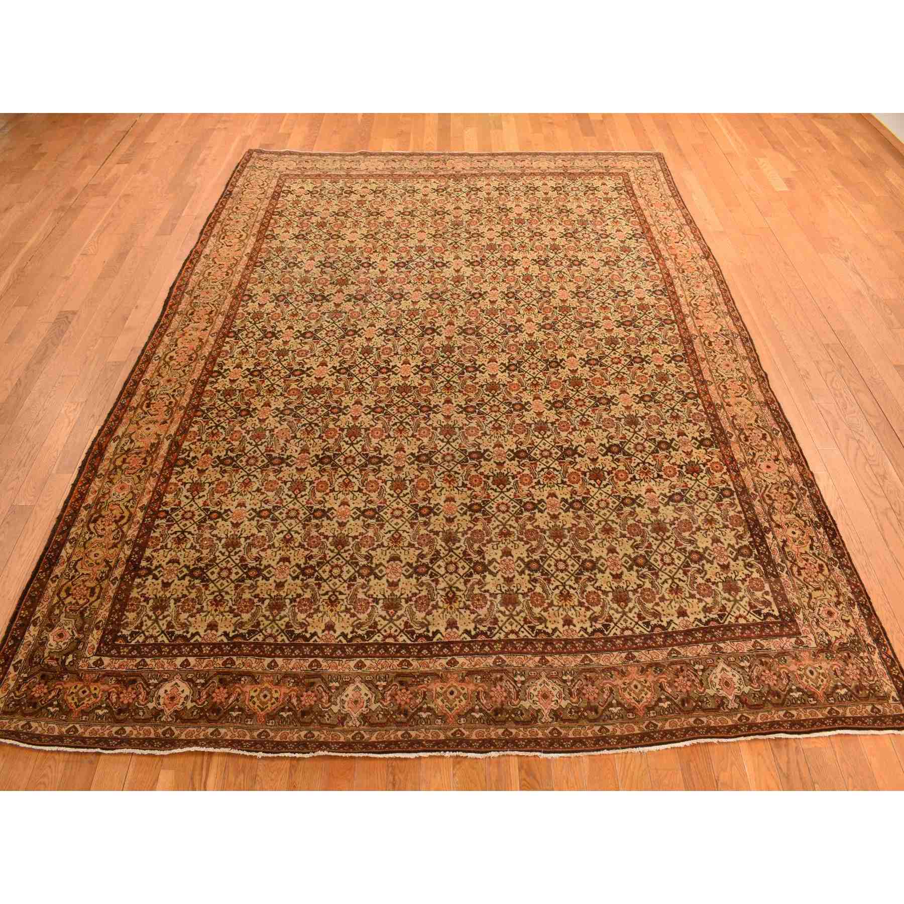 Antique-Hand-Knotted-Rug-391330