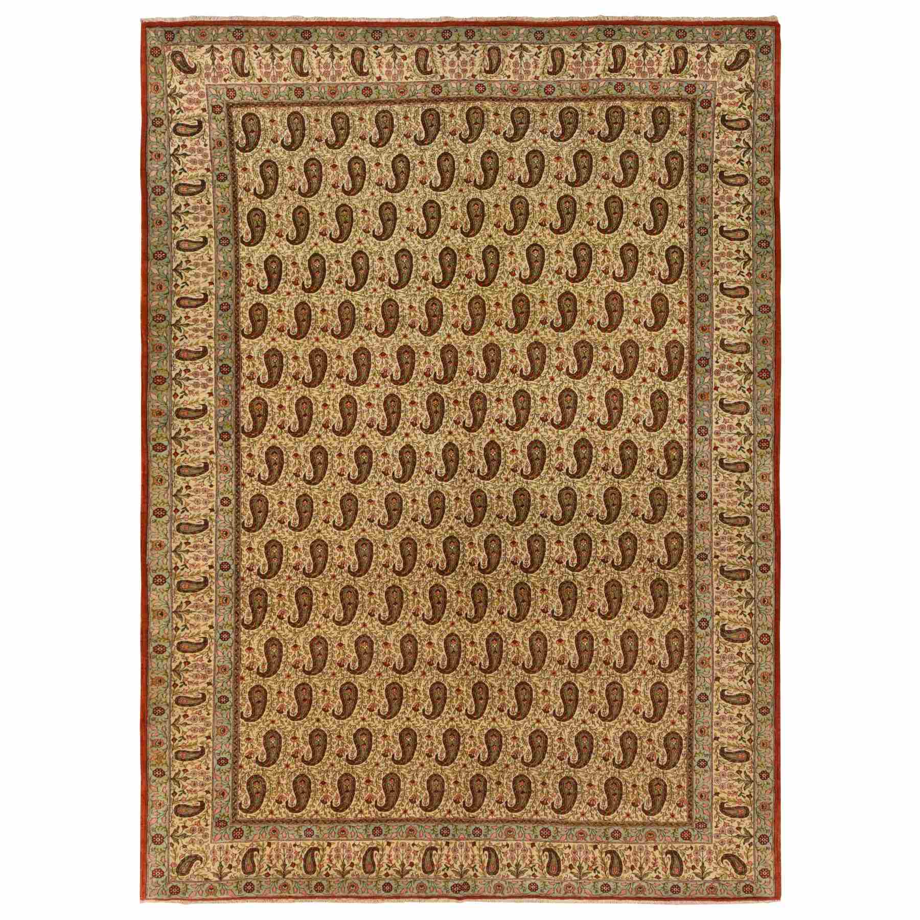 Antique-Hand-Knotted-Rug-391335