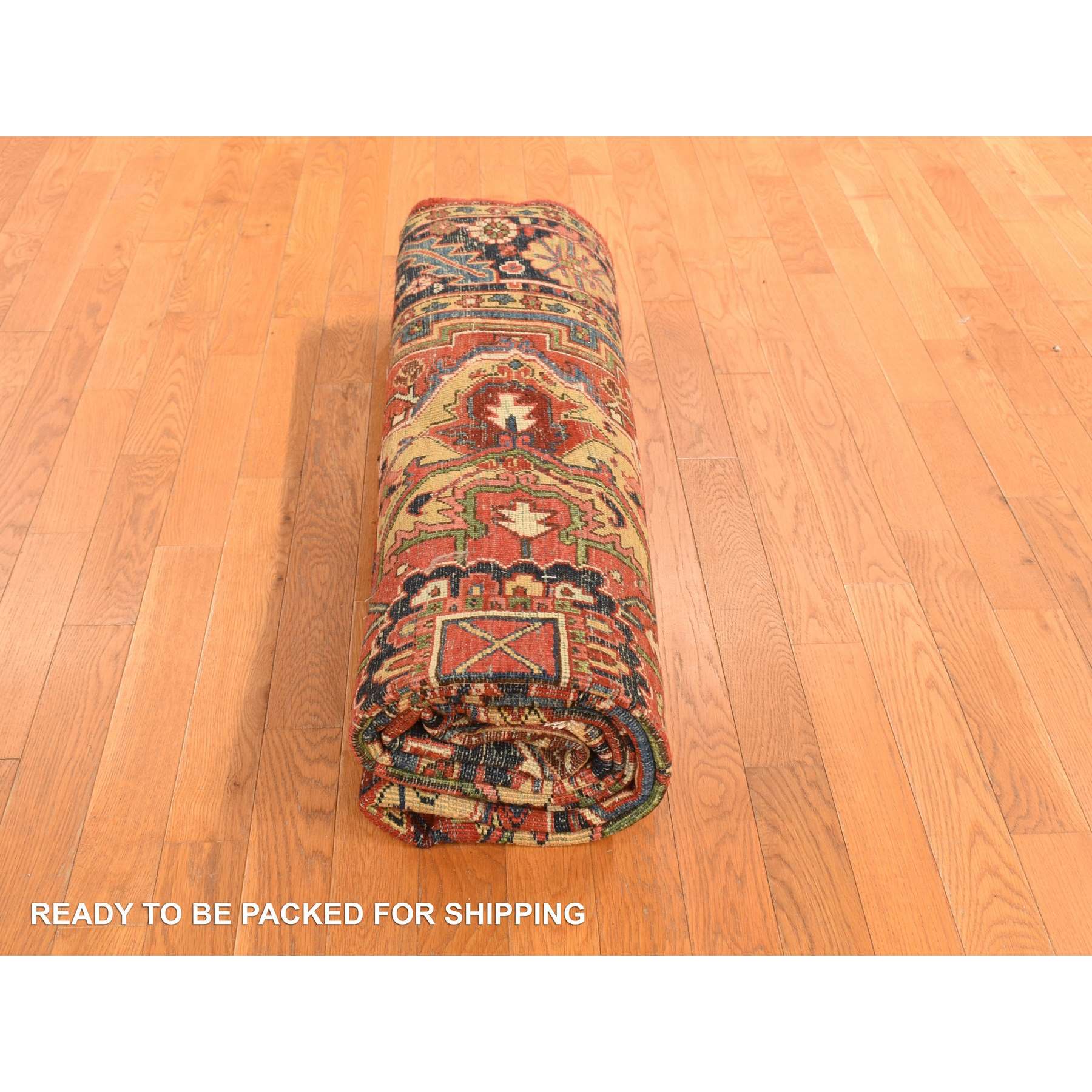 Antique-Hand-Knotted-Rug-391345