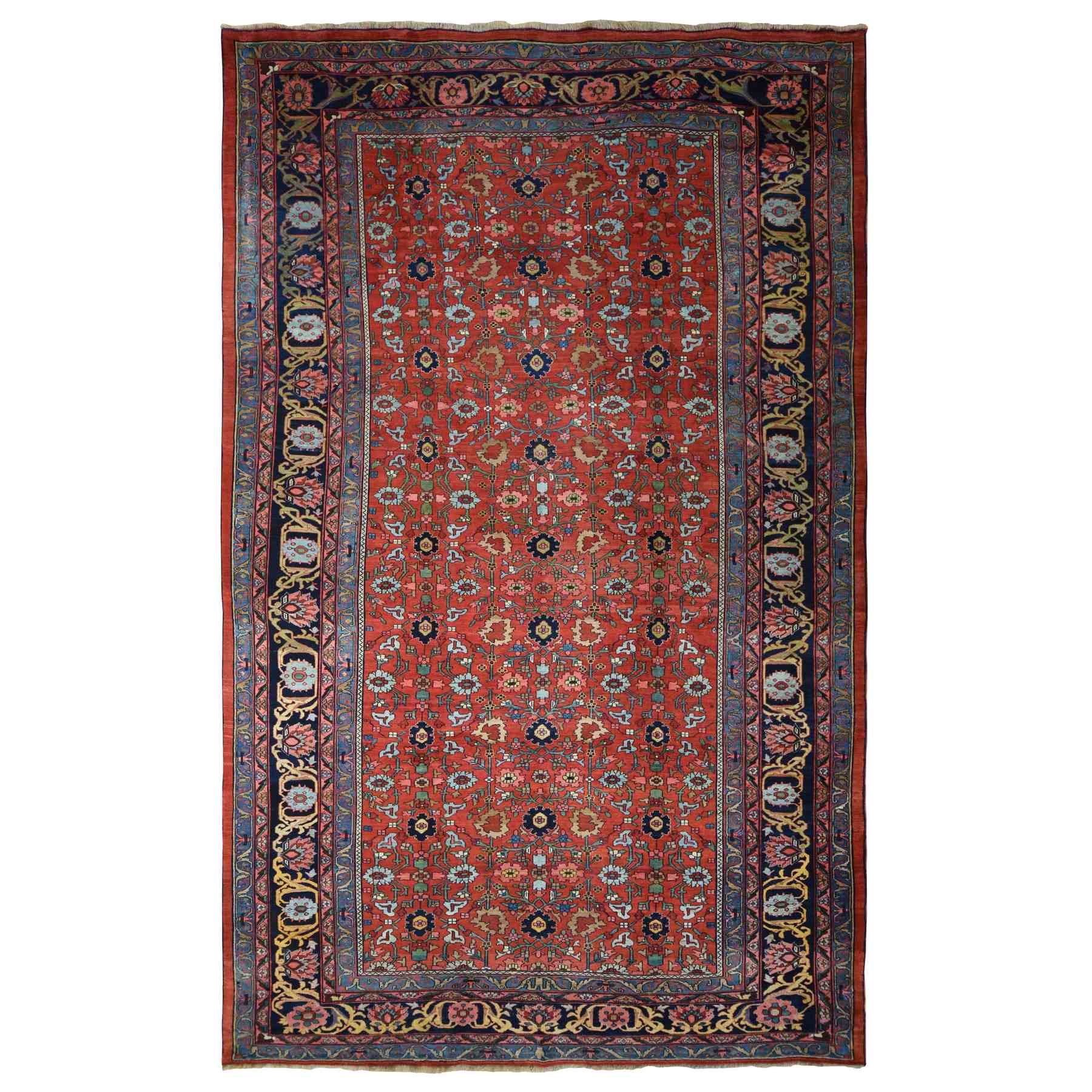 Antique-Hand-Knotted-Rug-391375