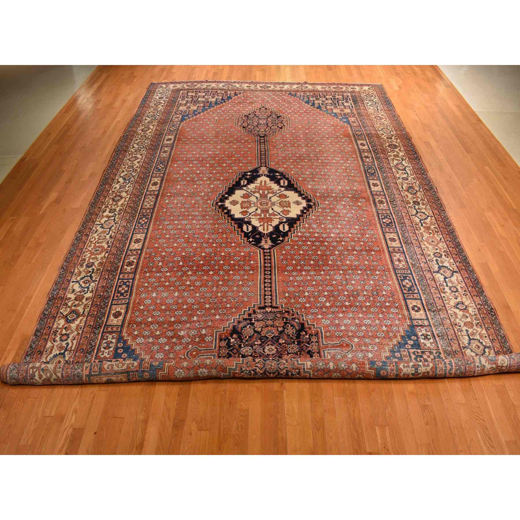 Antique-Hand-Knotted-Rug-391380