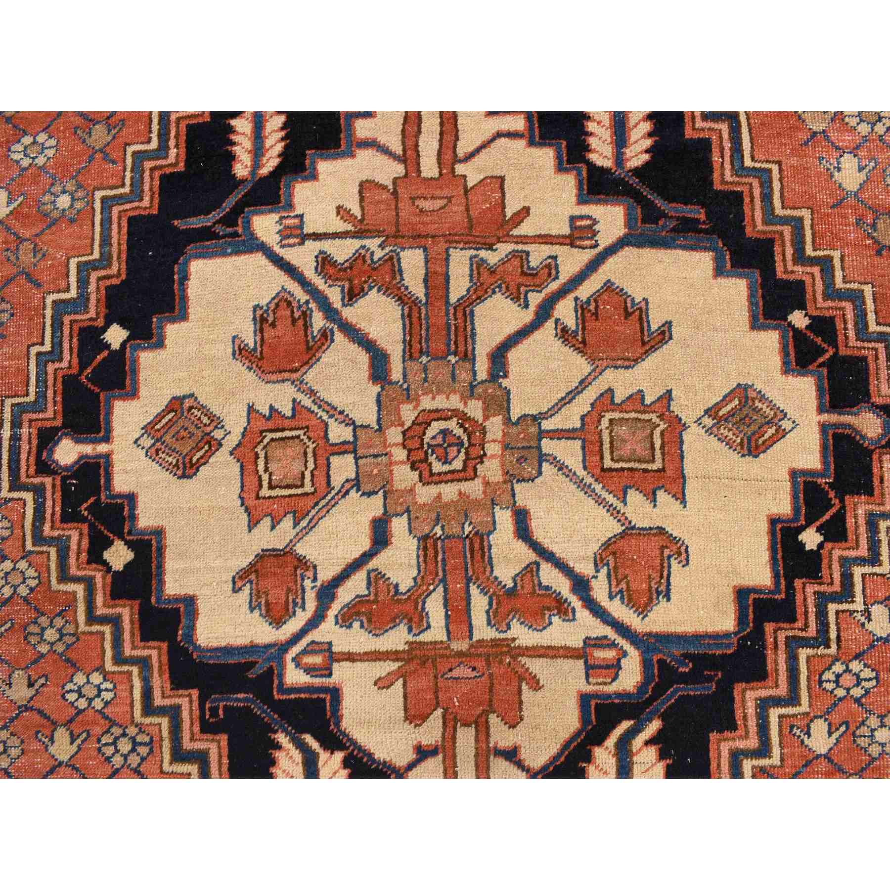 Antique-Hand-Knotted-Rug-391380