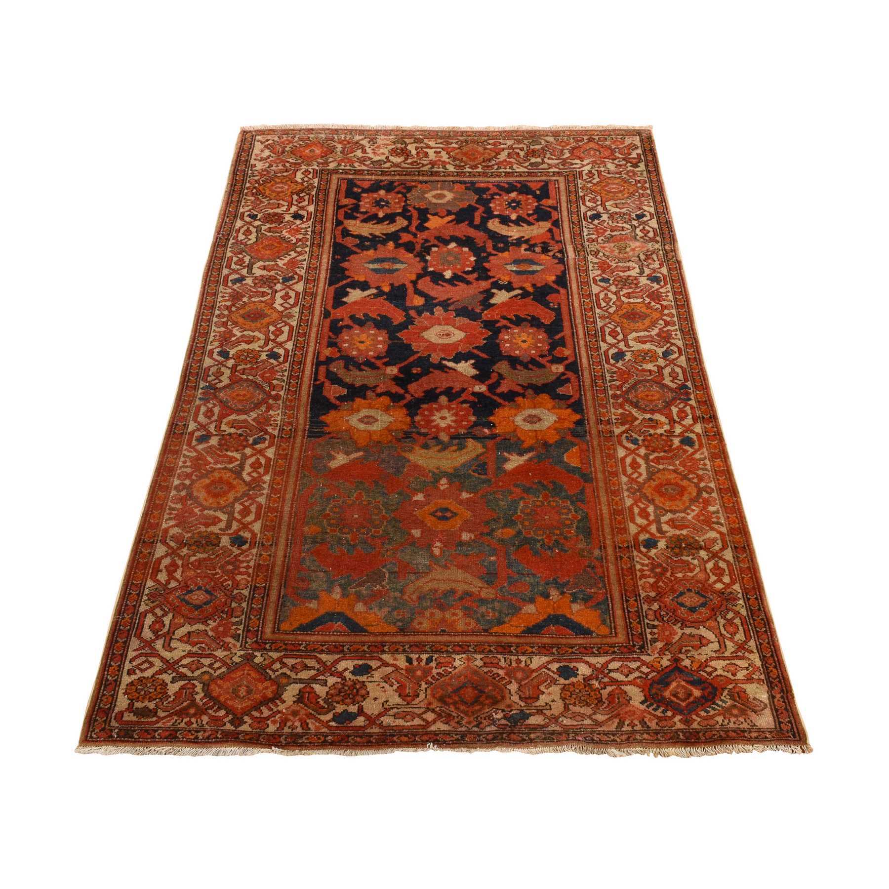 Antique-Hand-Knotted-Rug-391420