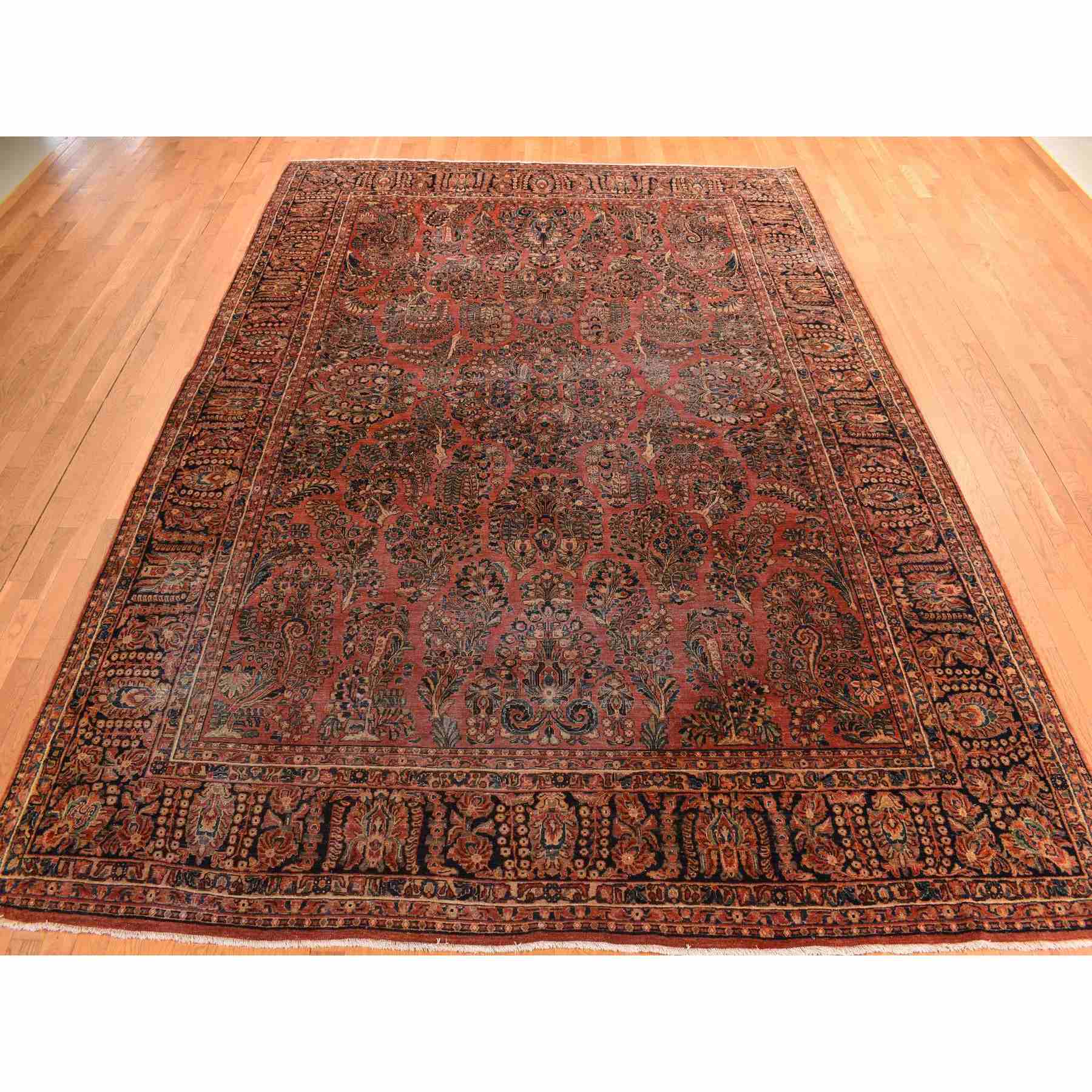 Antique-Hand-Knotted-Rug-391530