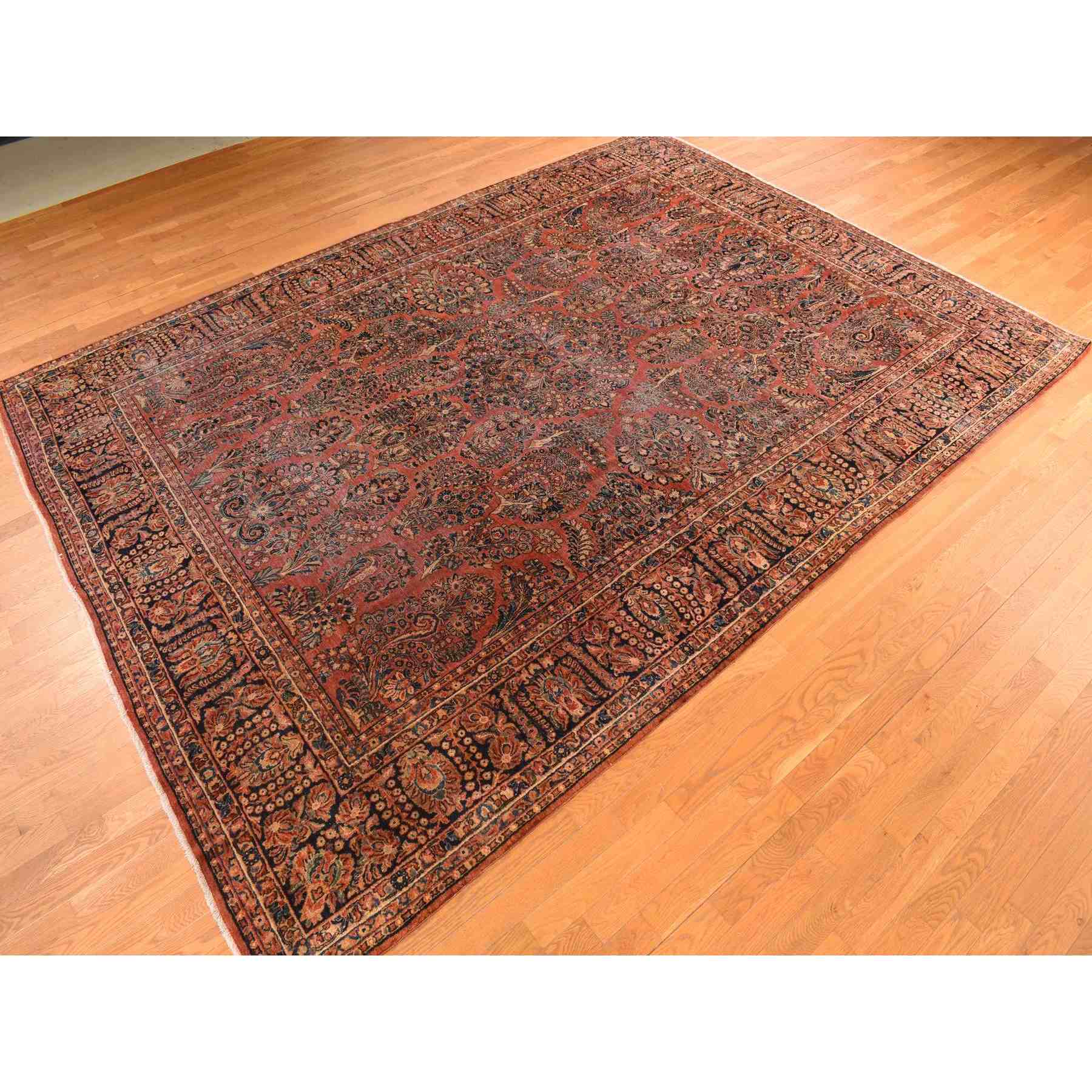 Antique-Hand-Knotted-Rug-391530