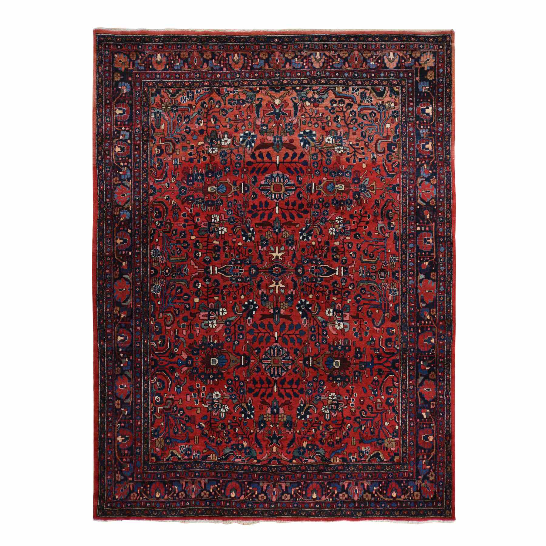 Antique-Hand-Knotted-Rug-391560