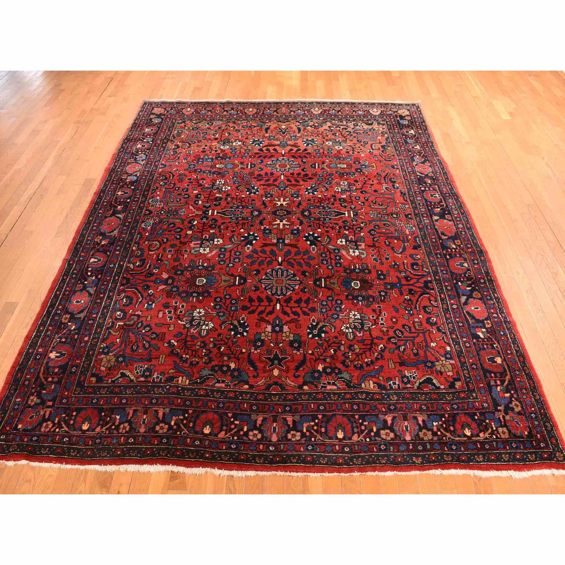 Antique-Hand-Knotted-Rug-391560