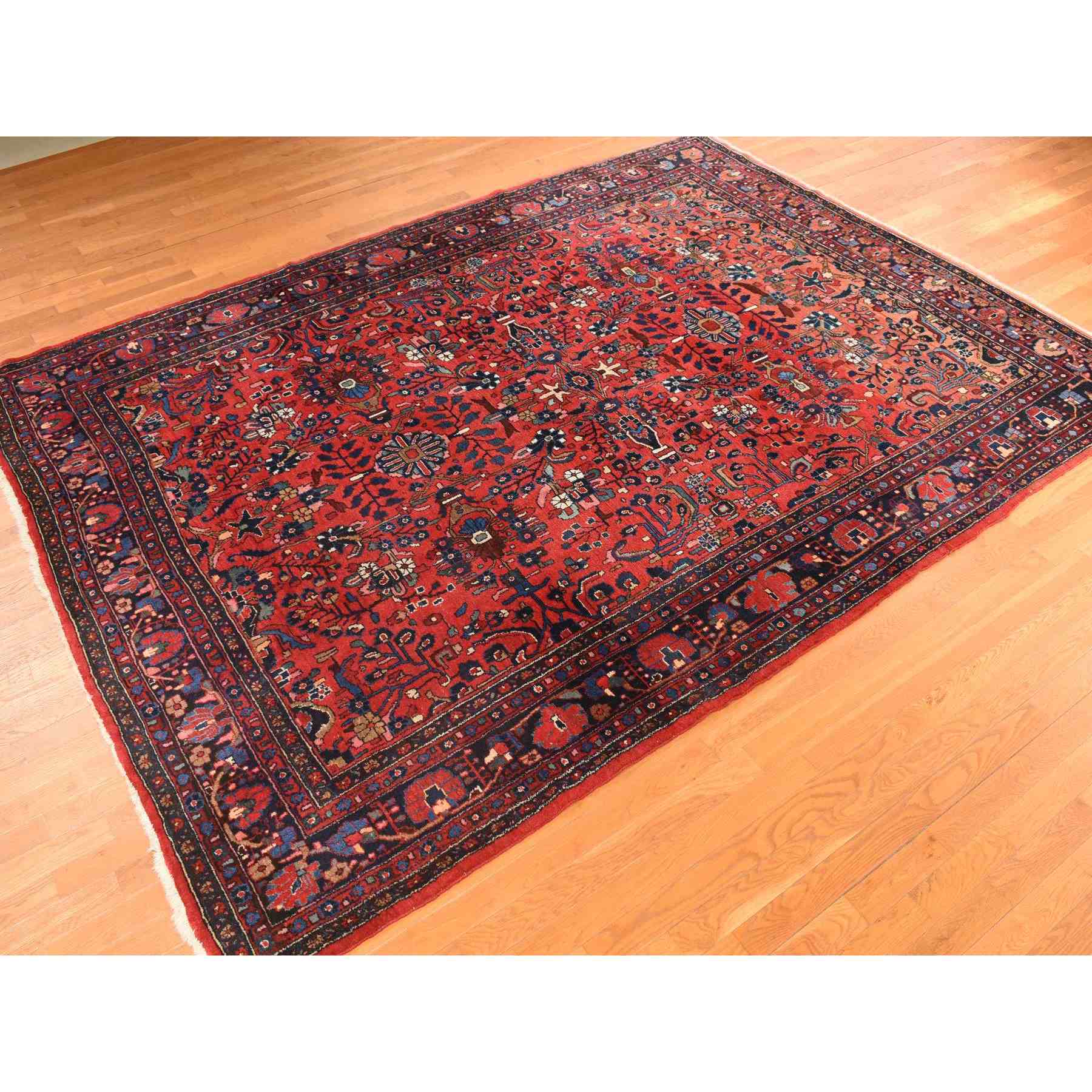 Antique-Hand-Knotted-Rug-391560