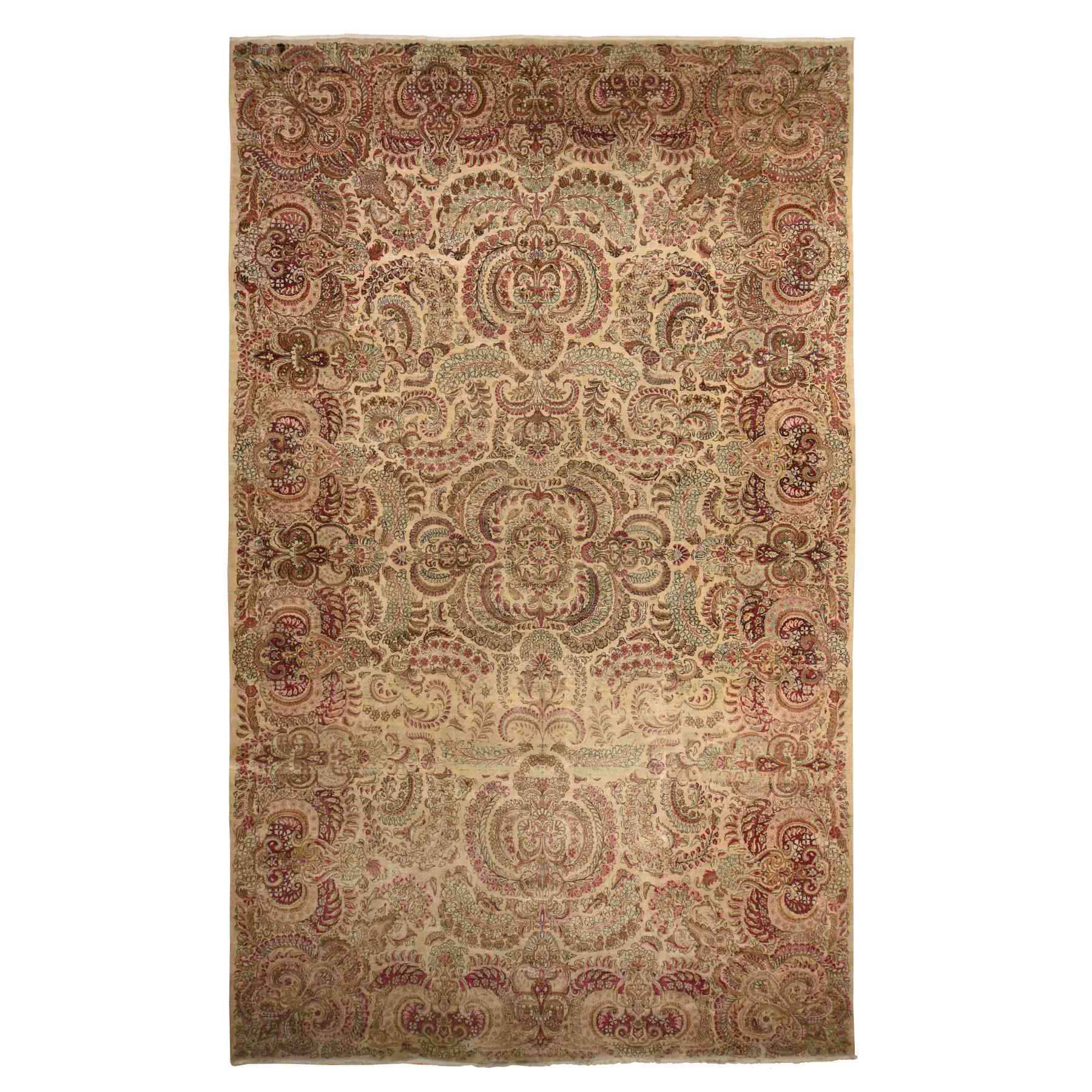 Antique-Hand-Knotted-Rug-391645