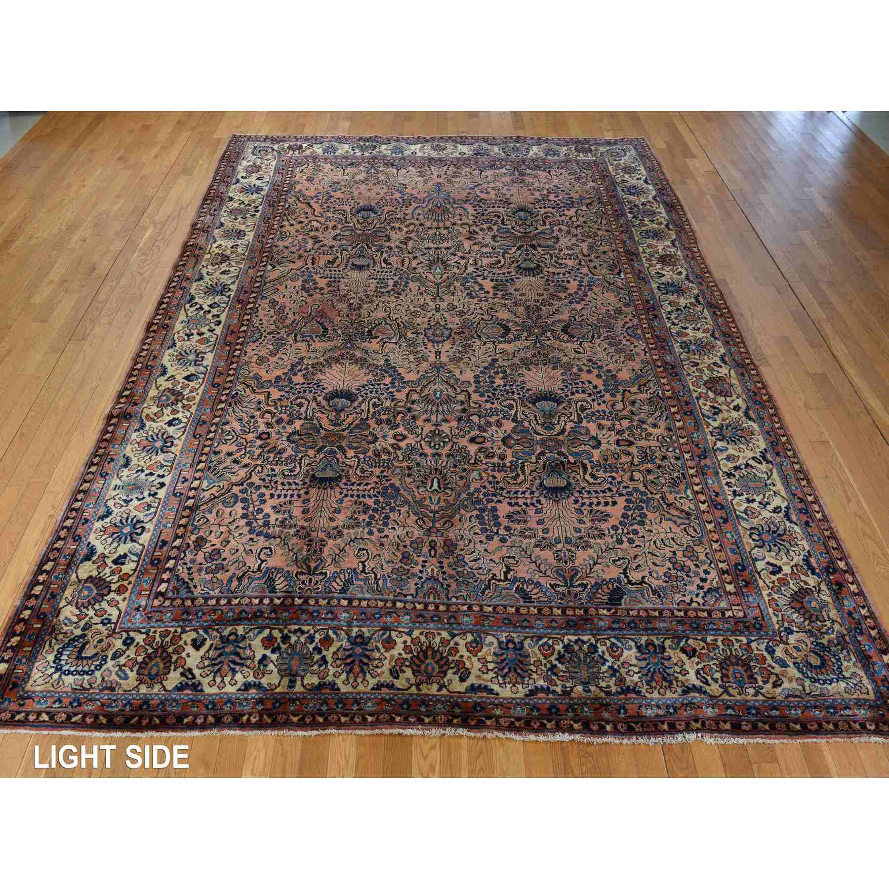 Antique-Hand-Knotted-Rug-391650