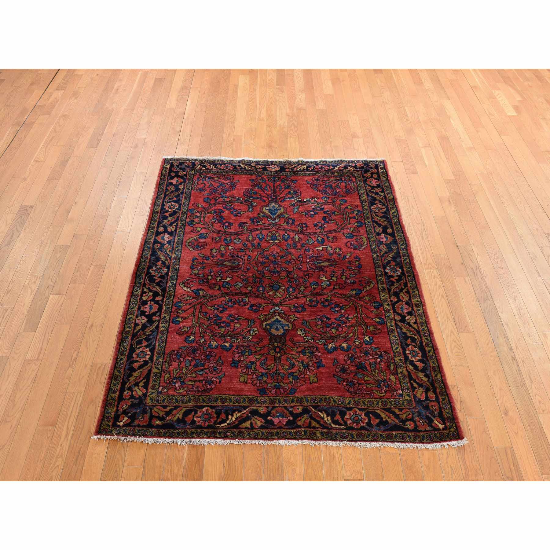 Antique-Hand-Knotted-Rug-391660