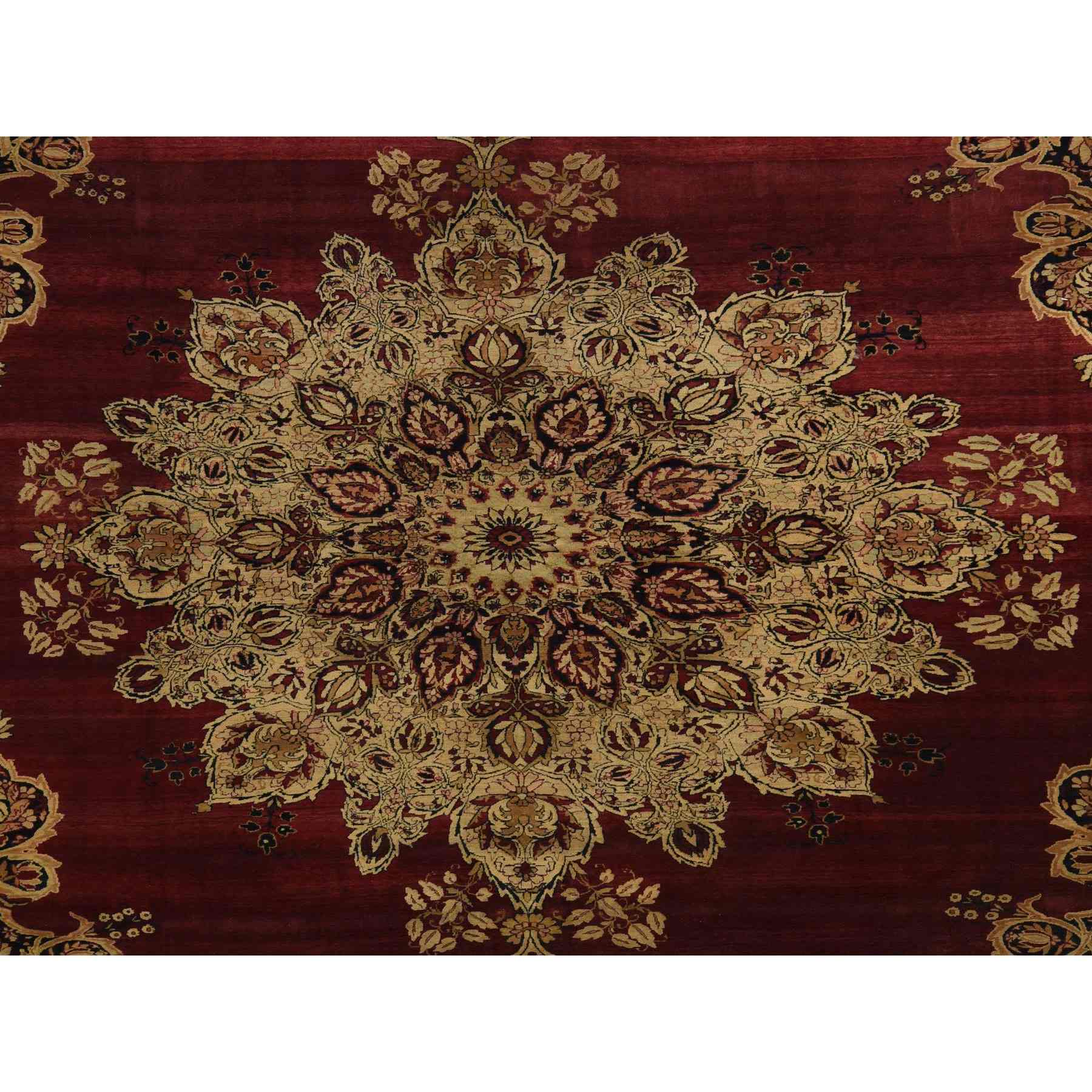 Antique-Hand-Knotted-Rug-391750