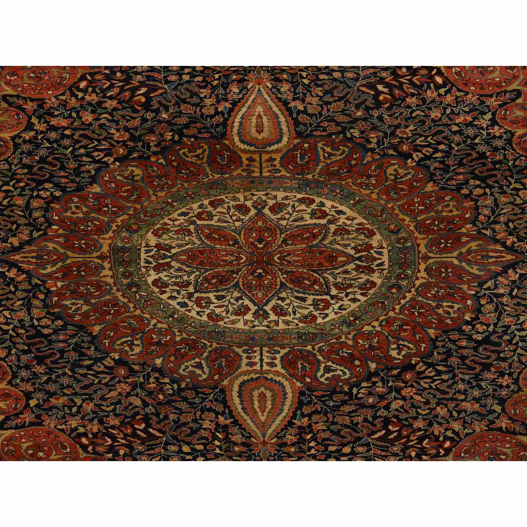 Antique-Hand-Knotted-Rug-391755