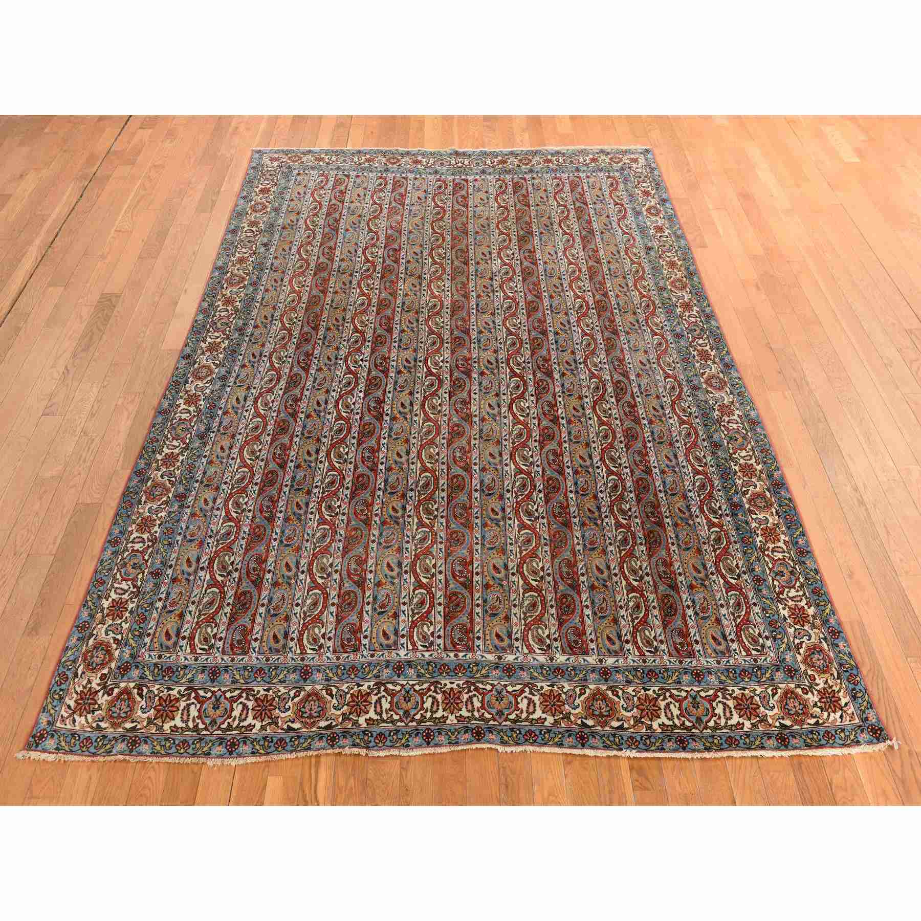 Antique-Hand-Knotted-Rug-391760