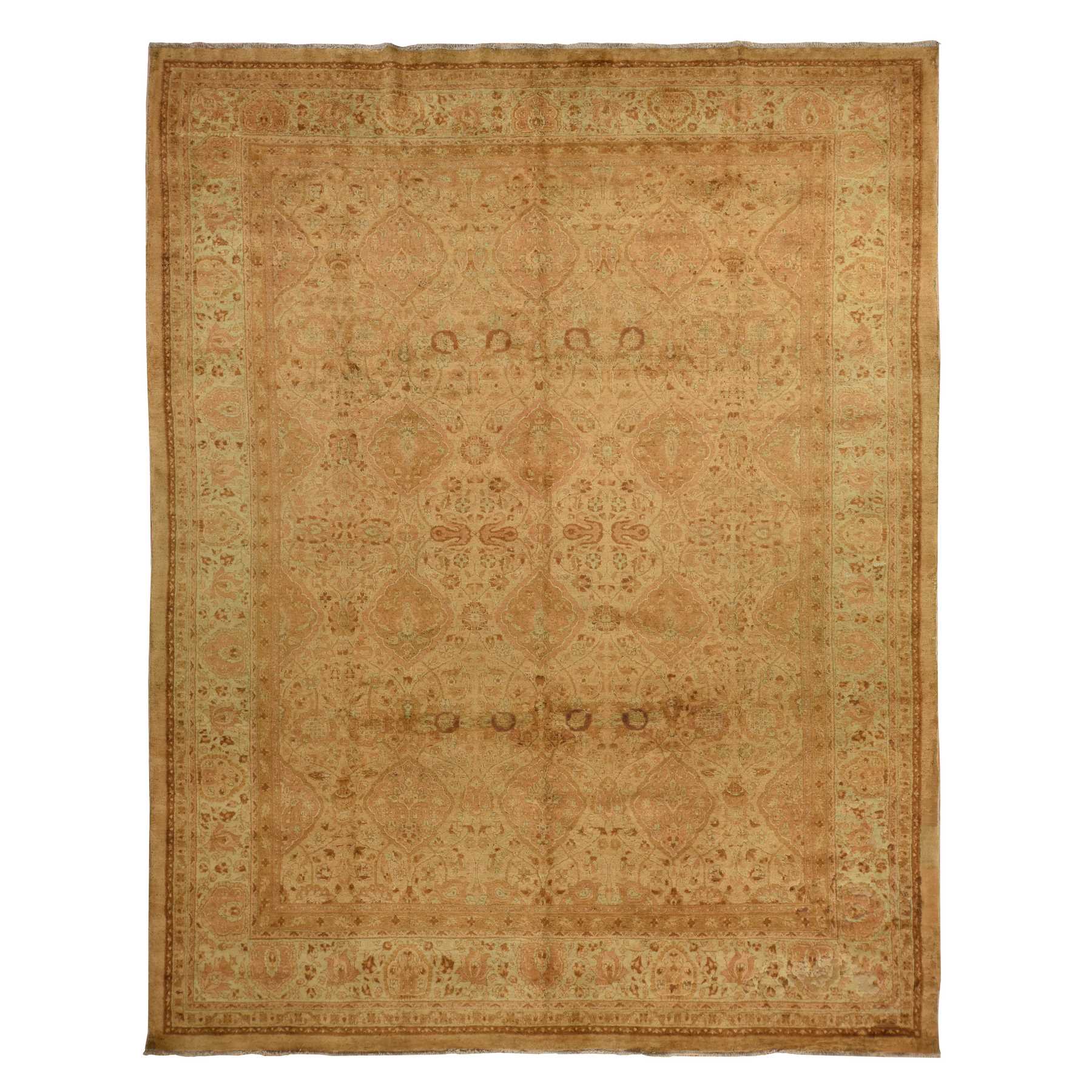 Antique-Hand-Knotted-Rug-391785