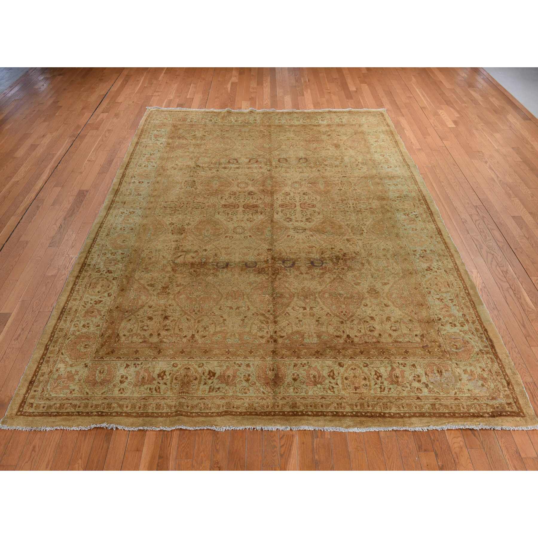 Antique-Hand-Knotted-Rug-391785