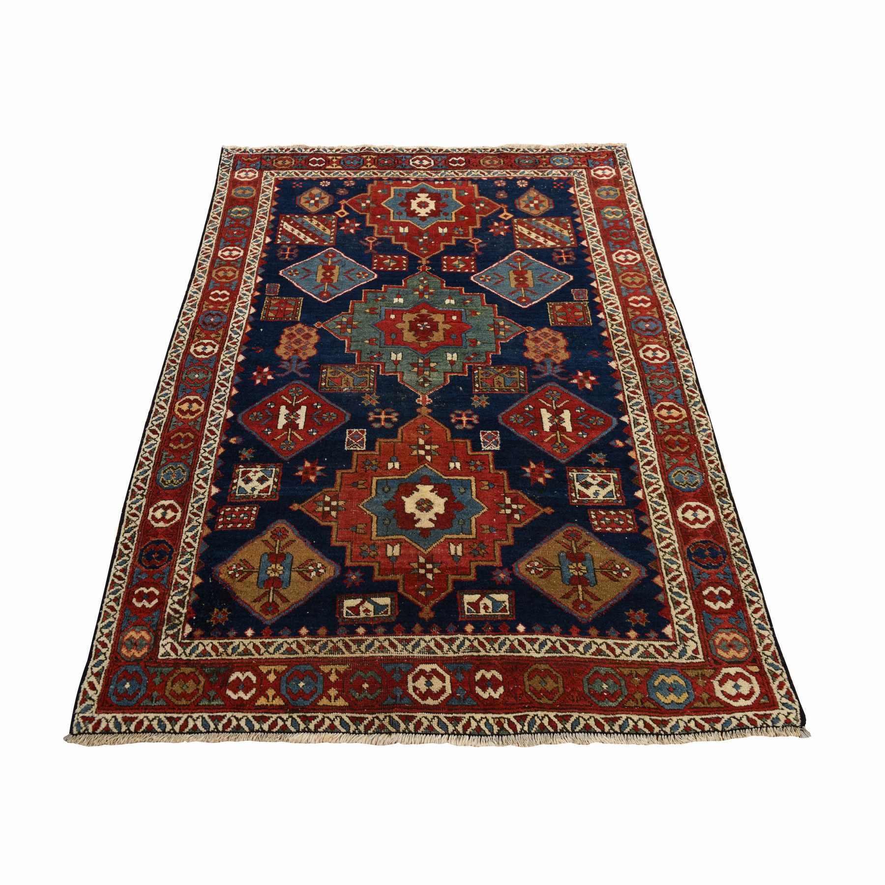 Antique-Hand-Knotted-Rug-391810