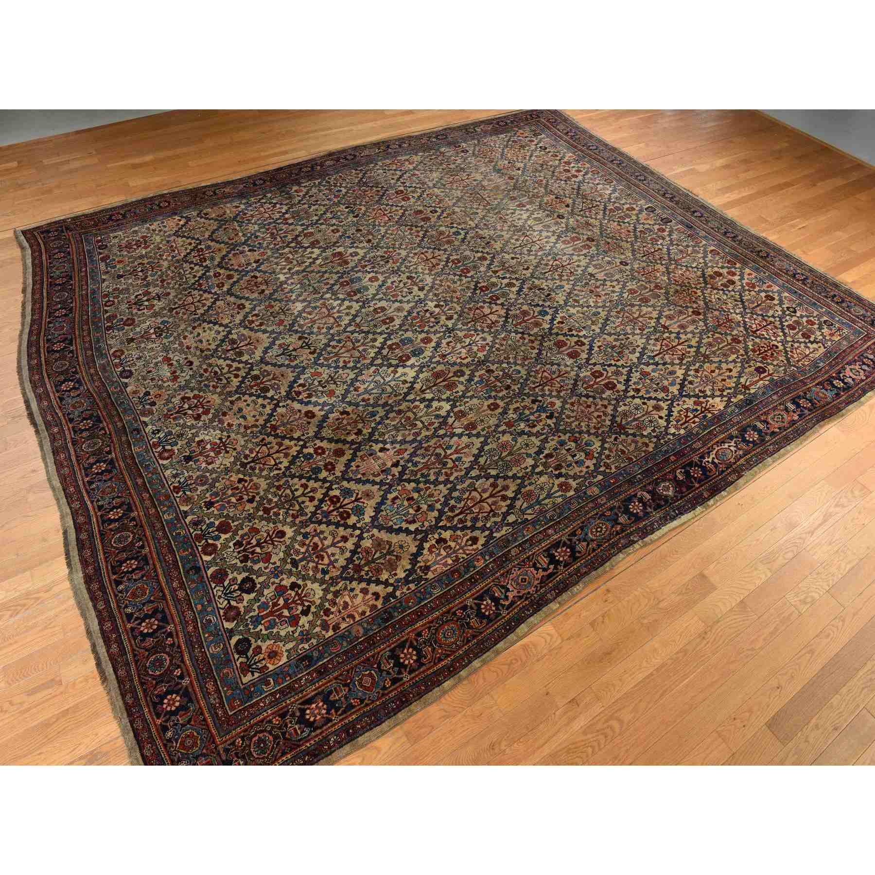 Antique-Hand-Knotted-Rug-391835