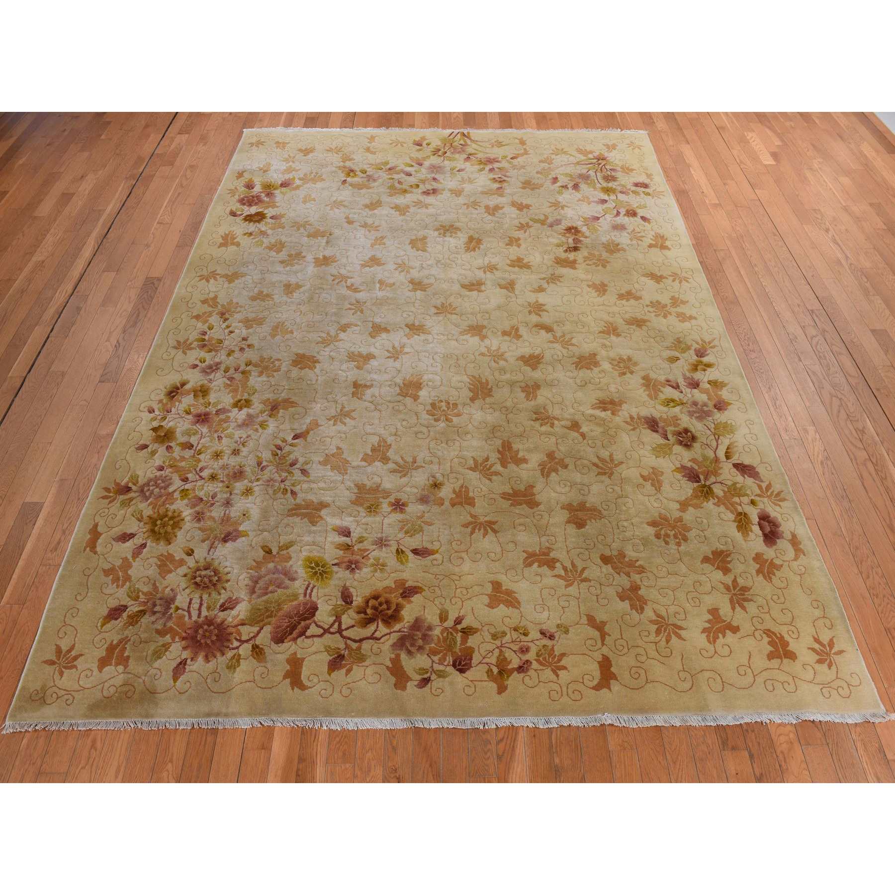 Antique-Hand-Knotted-Rug-391845