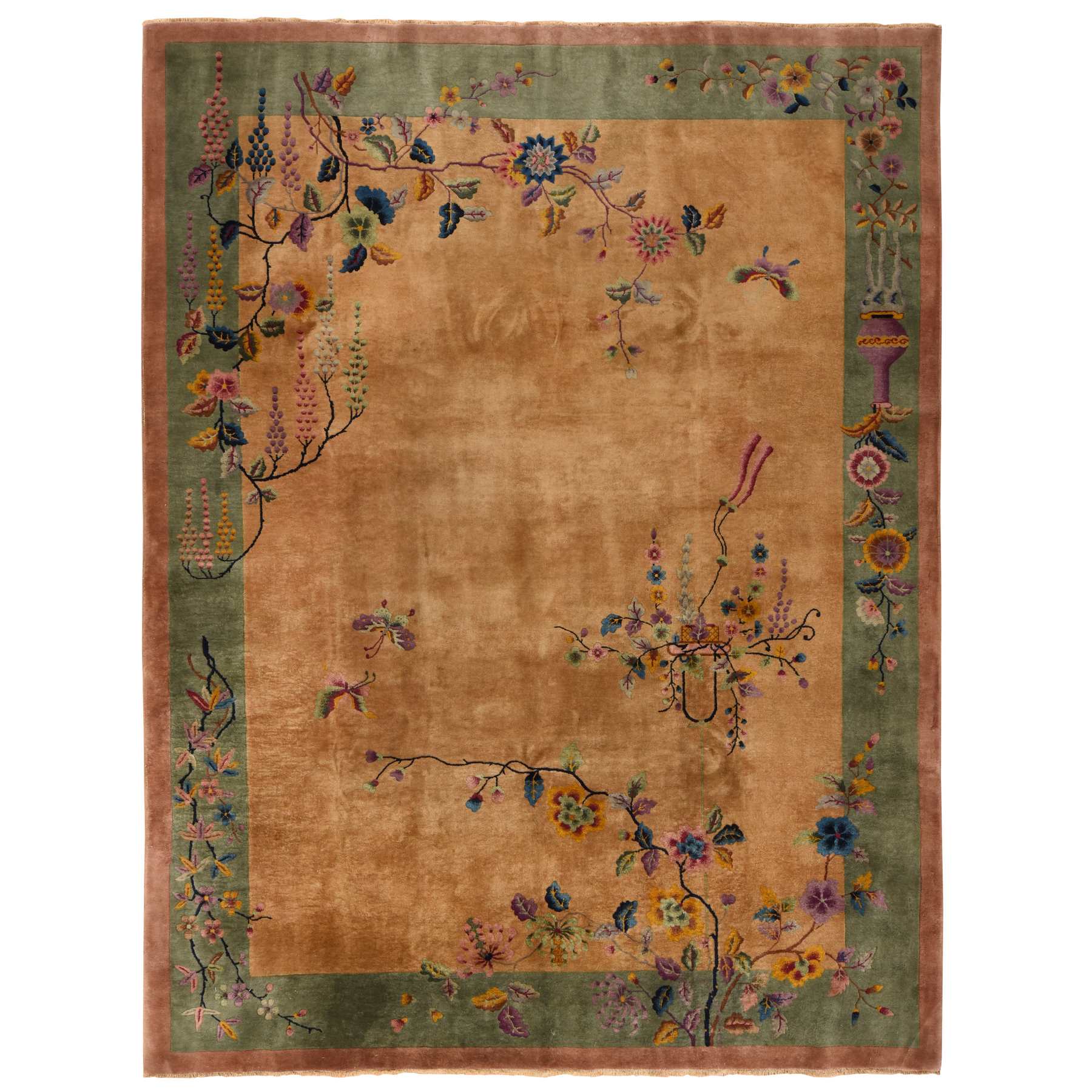 Antique-Hand-Knotted-Rug-391995