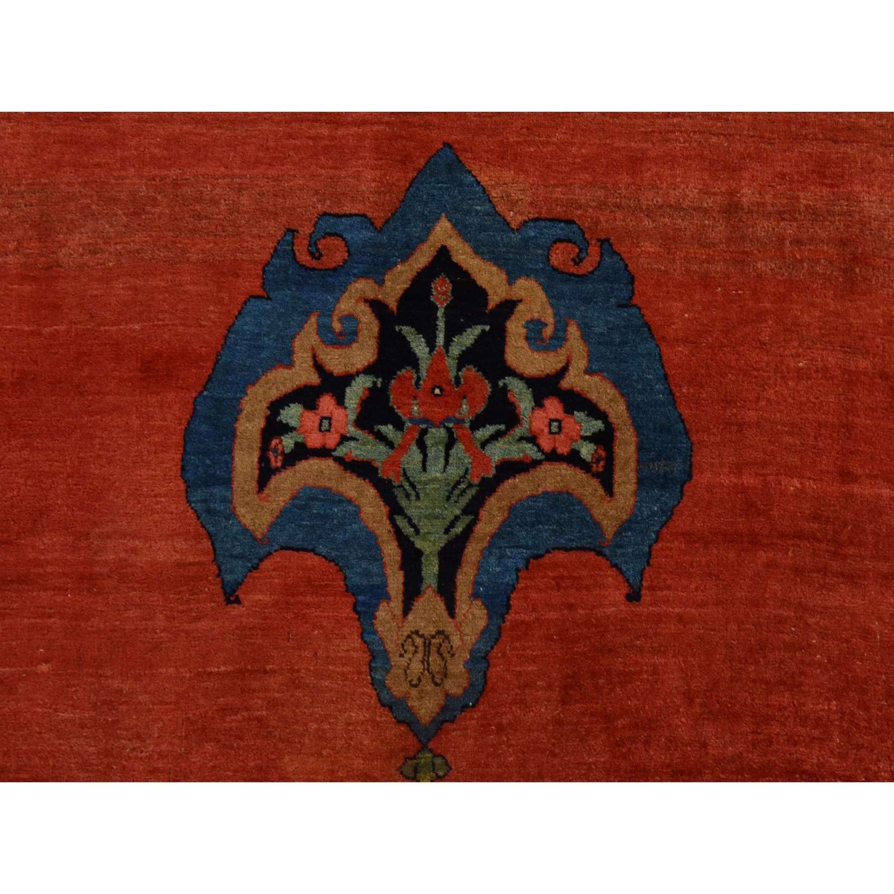 Antique-Hand-Knotted-Rug-392060