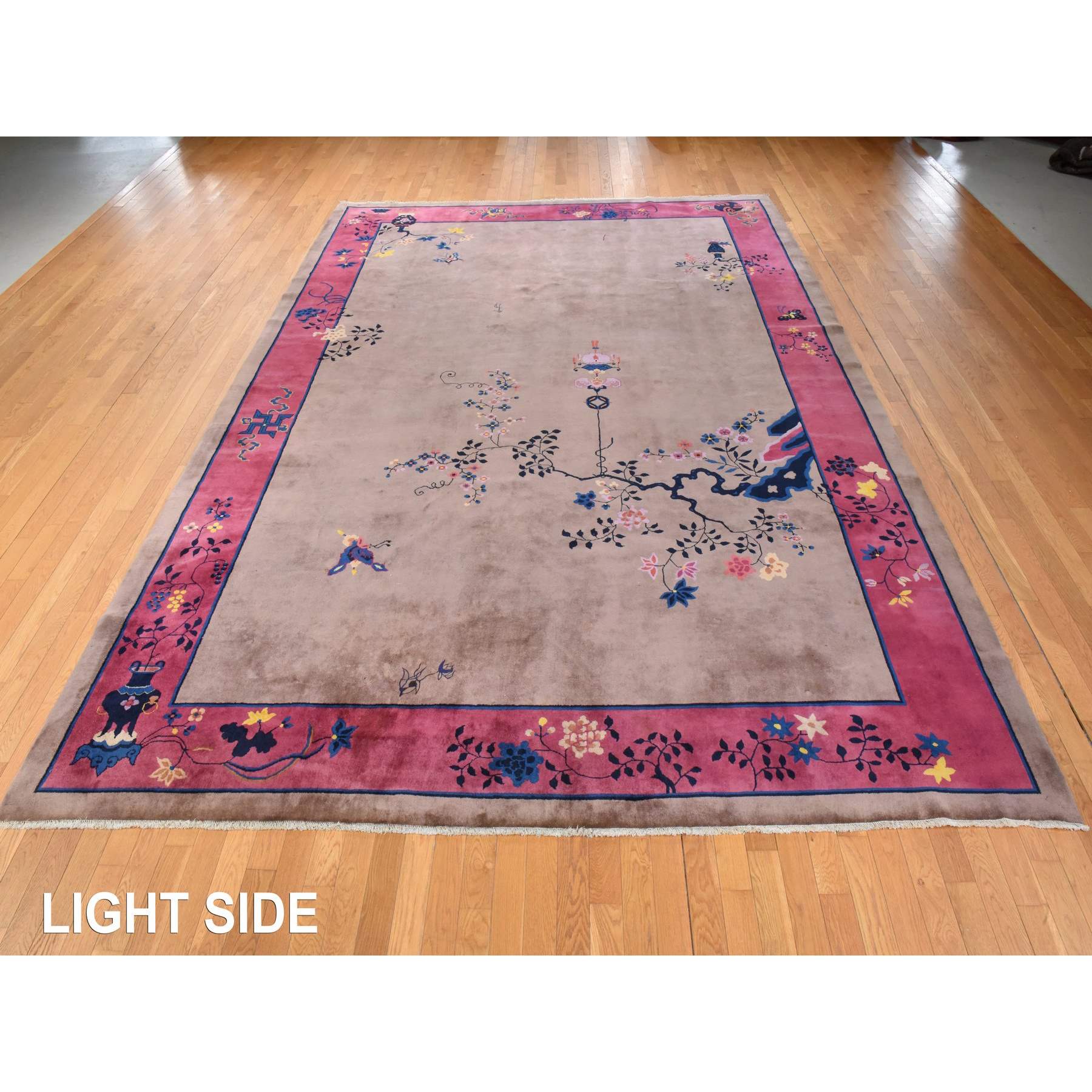 Antique-Hand-Knotted-Rug-392090
