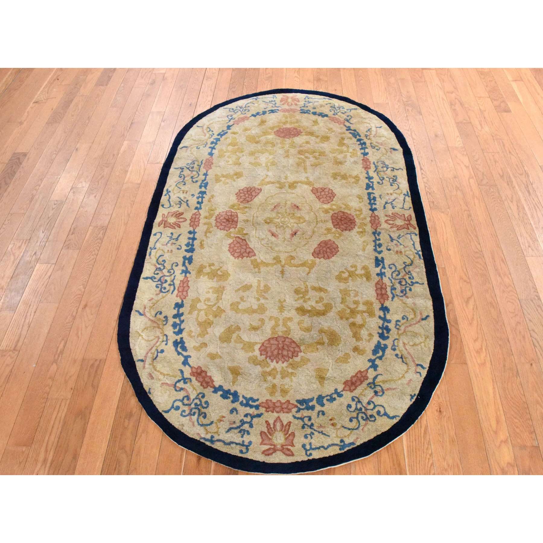 Antique-Hand-Knotted-Rug-392310
