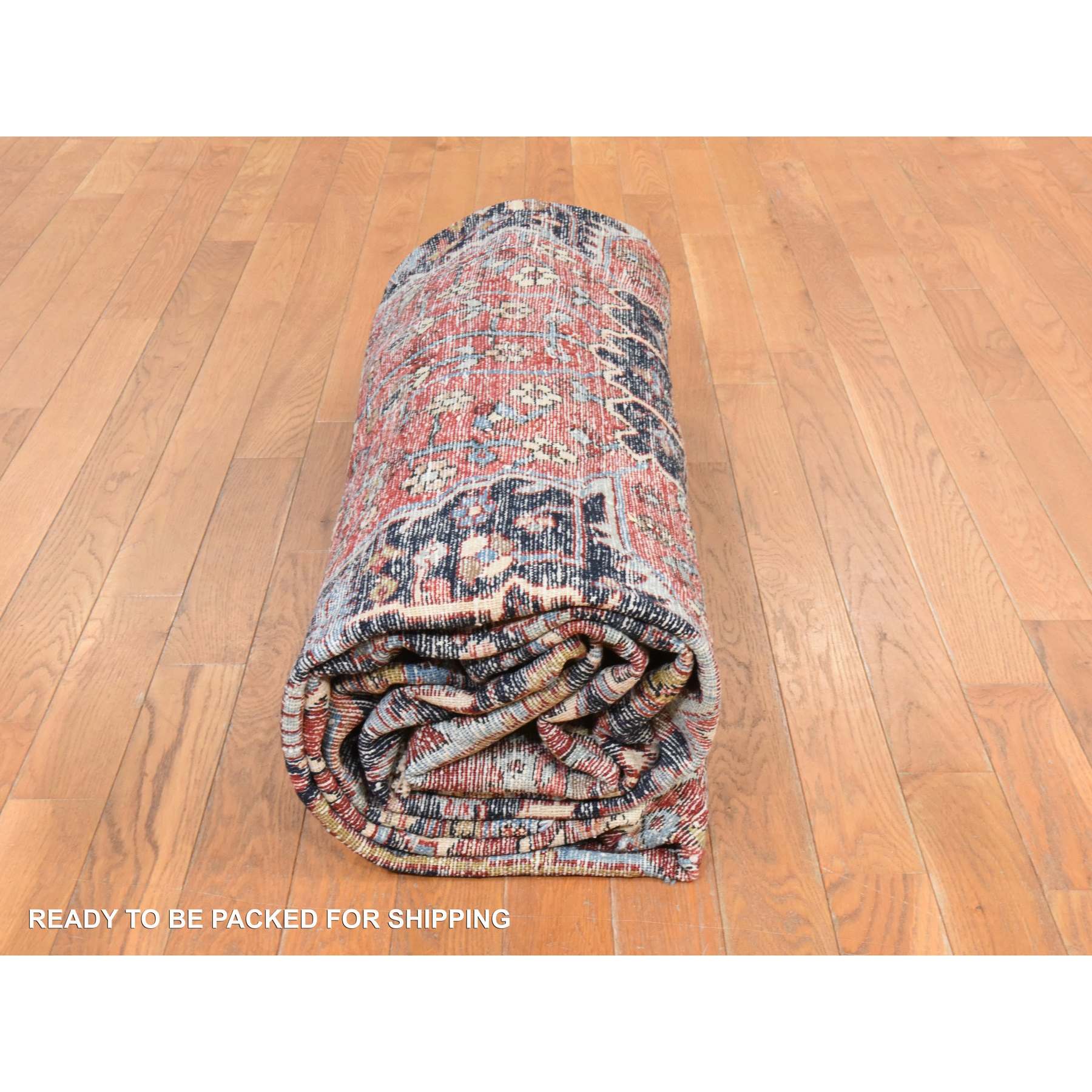Antique-Hand-Knotted-Rug-392340