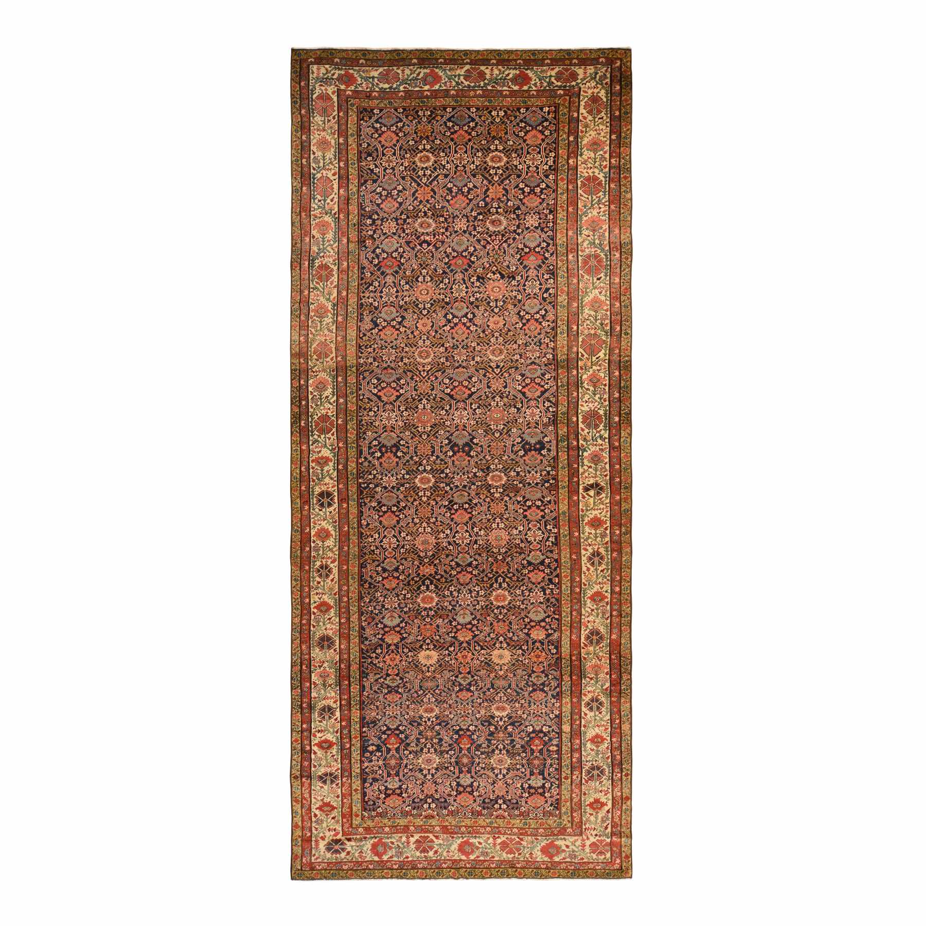 Antique-Hand-Knotted-Rug-392375