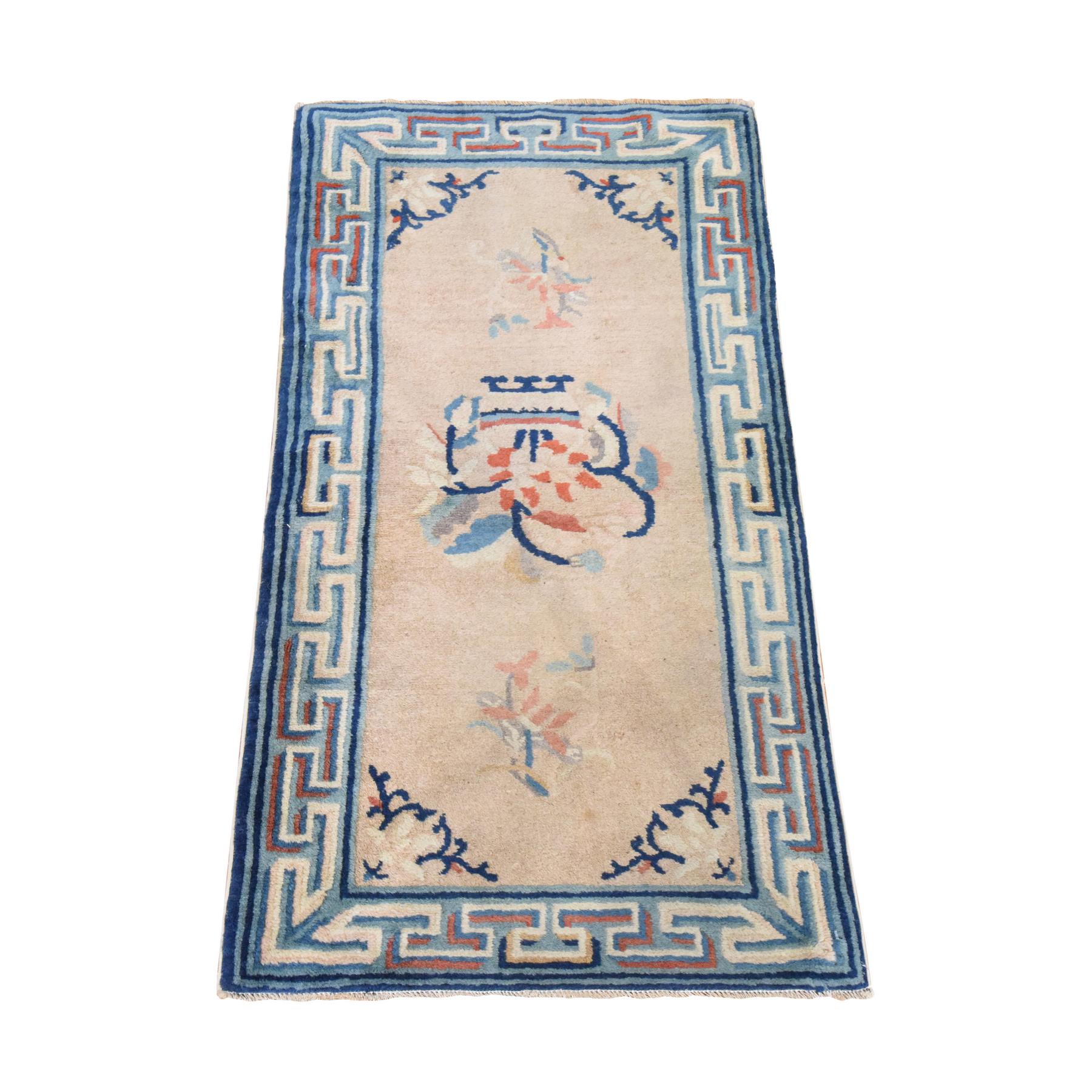 Antique-Hand-Knotted-Rug-392385