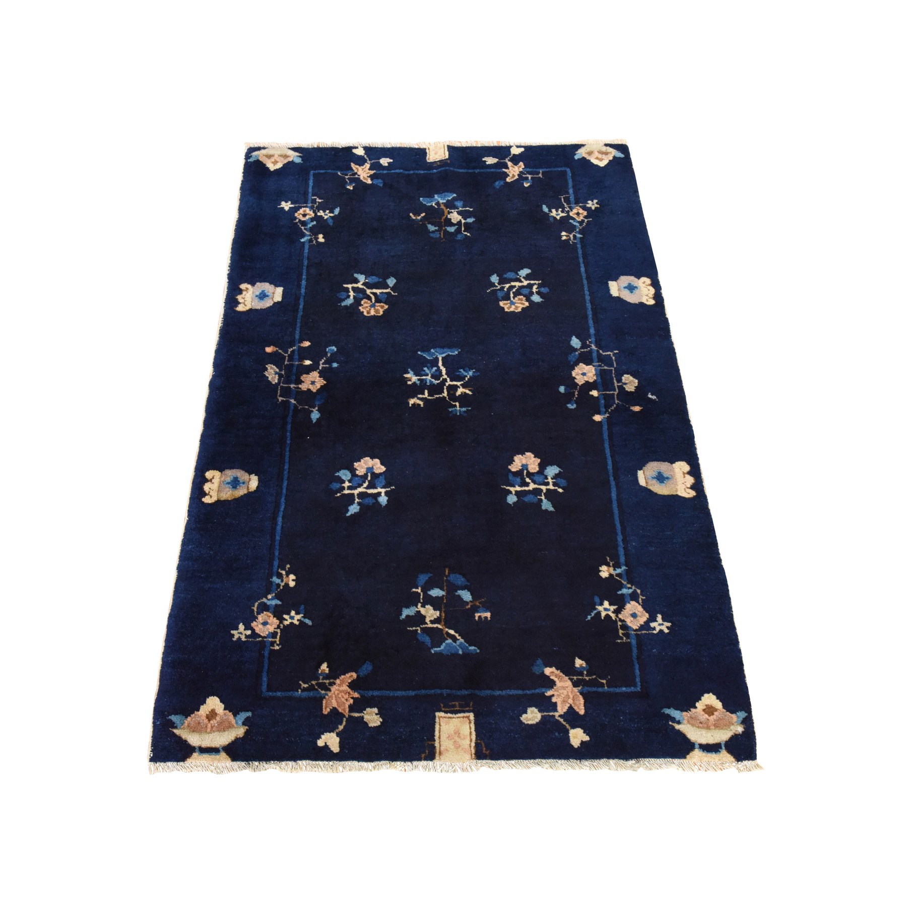 Antique-Hand-Knotted-Rug-392395