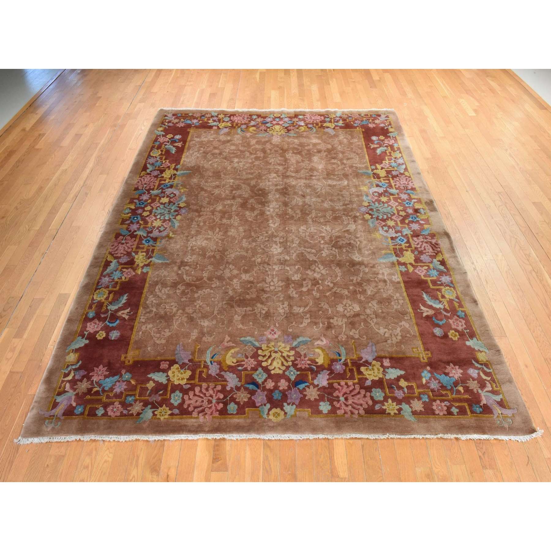 Antique-Hand-Knotted-Rug-392460