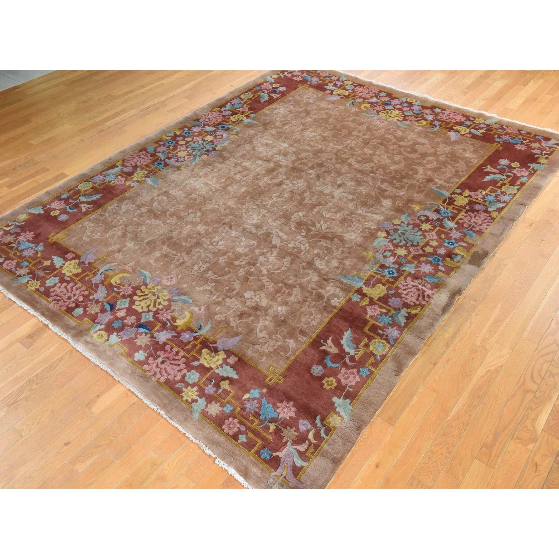 Antique-Hand-Knotted-Rug-392460