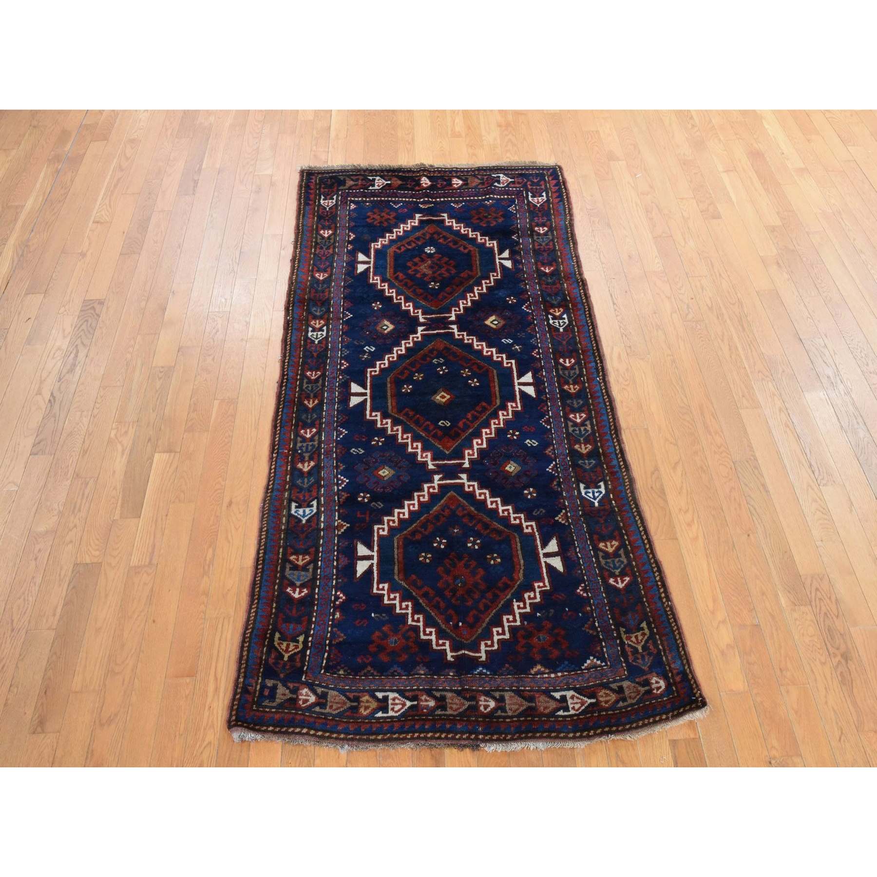 Antique-Hand-Knotted-Rug-392470