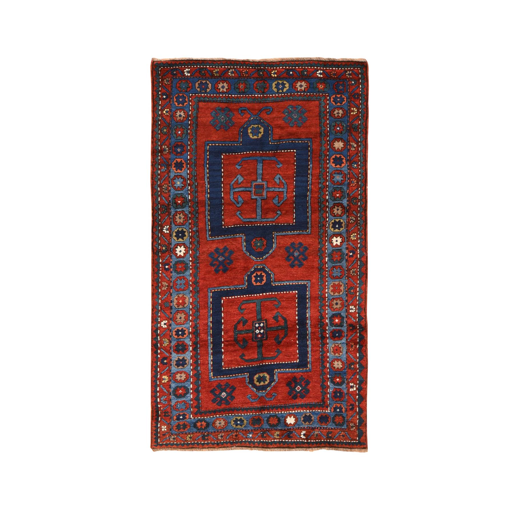 Antique-Hand-Knotted-Rug-392485