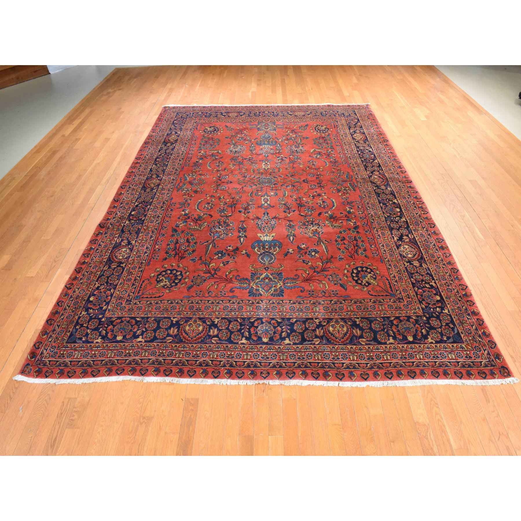 Antique-Hand-Knotted-Rug-392490