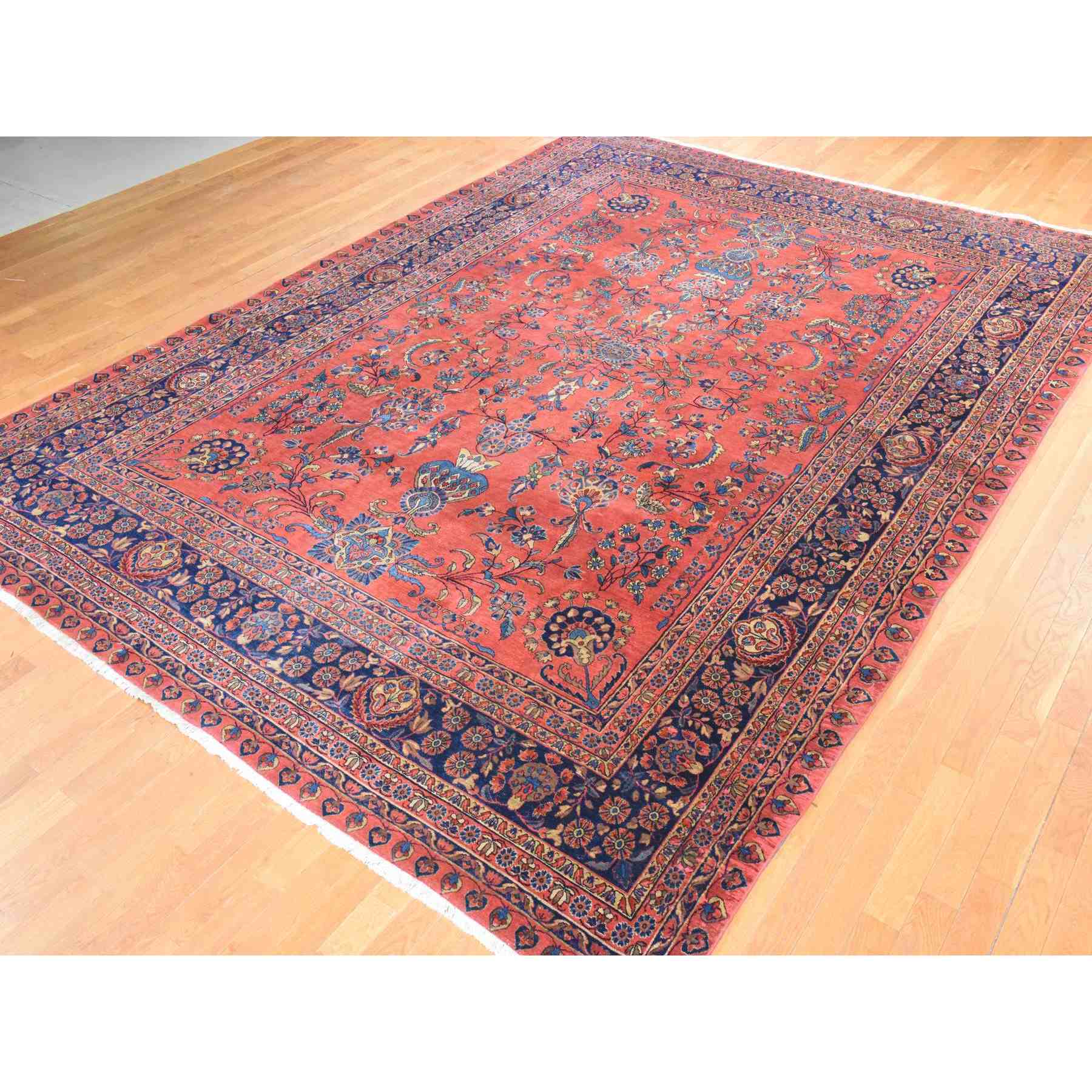 Antique-Hand-Knotted-Rug-392490