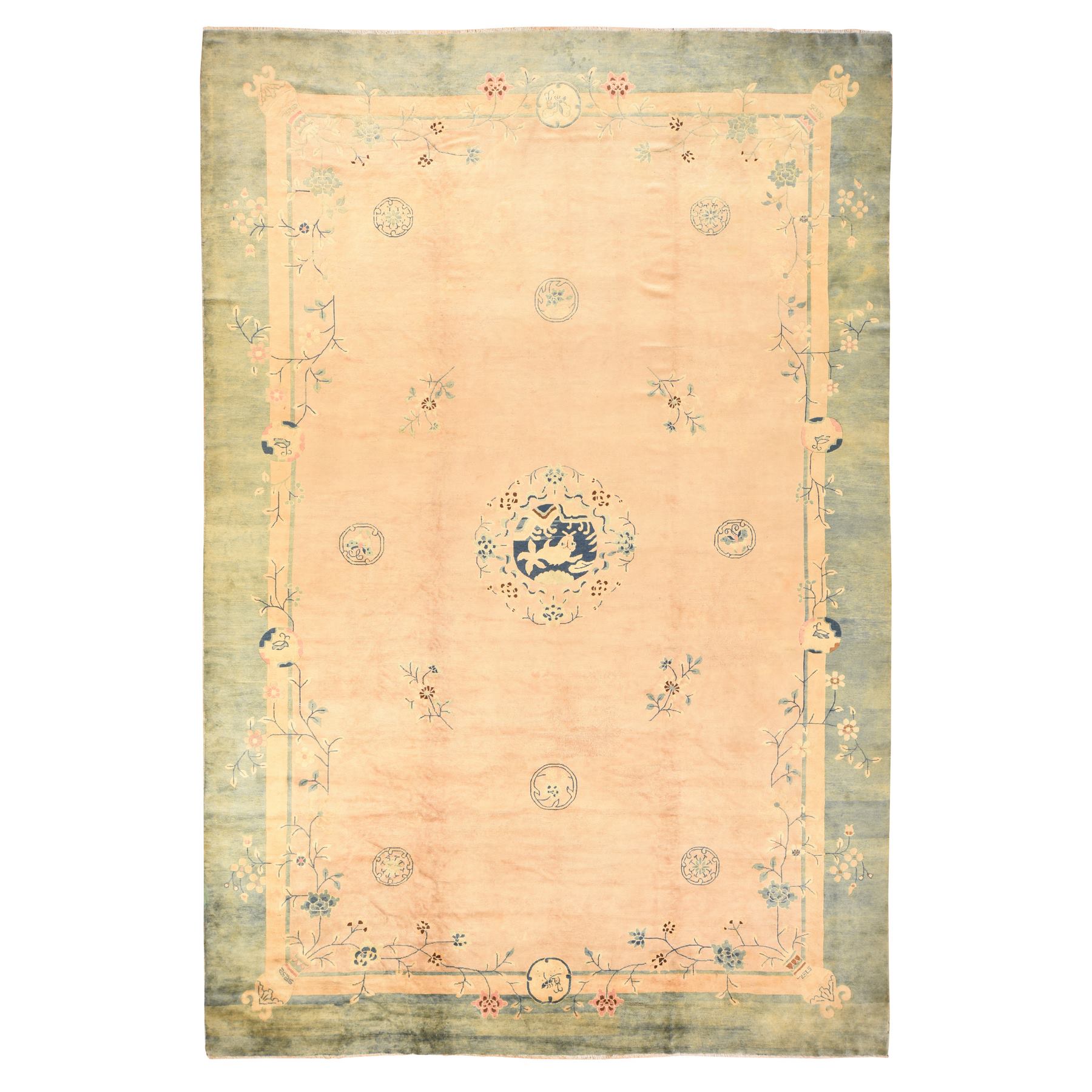 Antique-Hand-Knotted-Rug-392495