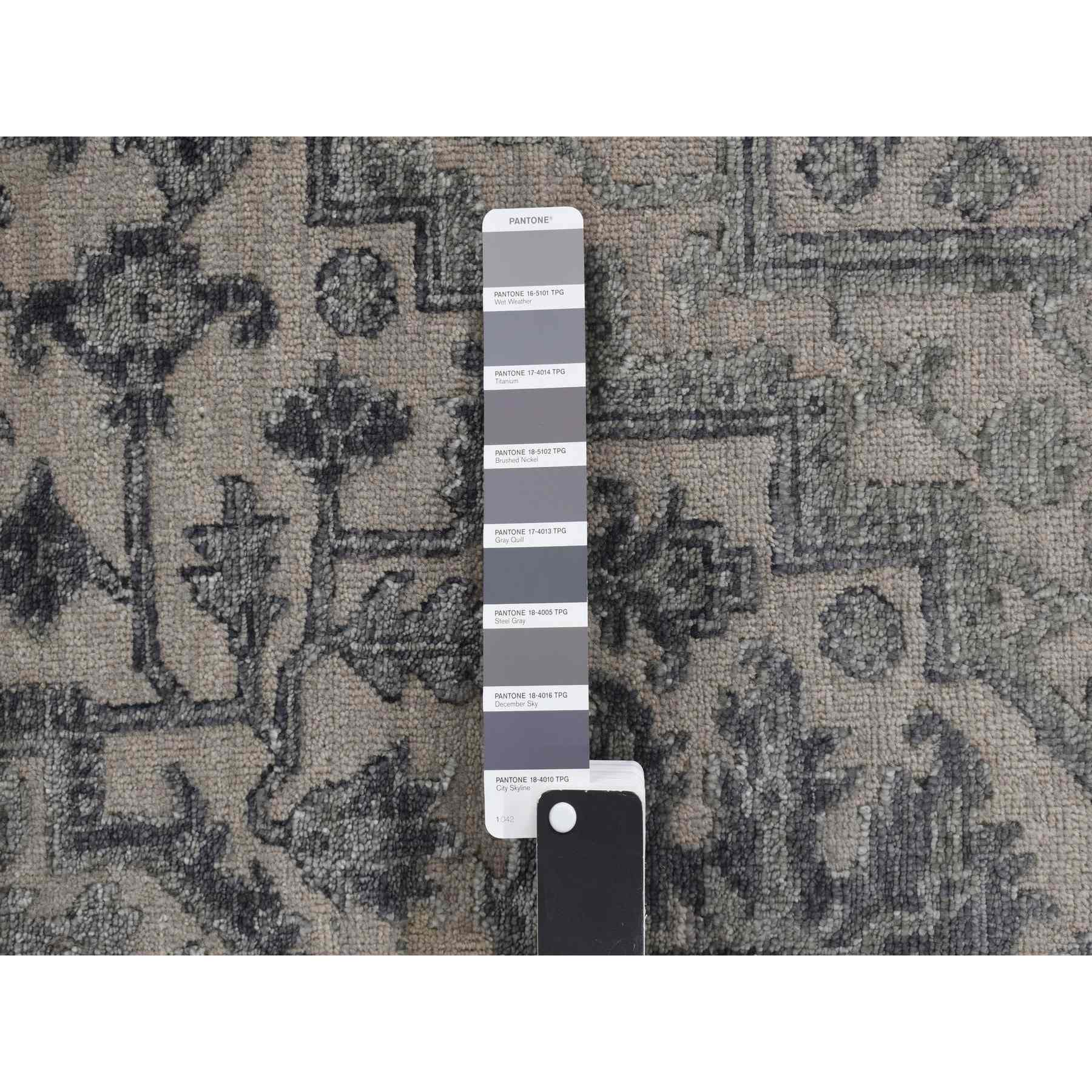 Heriz-Hand-Knotted-Rug-390245