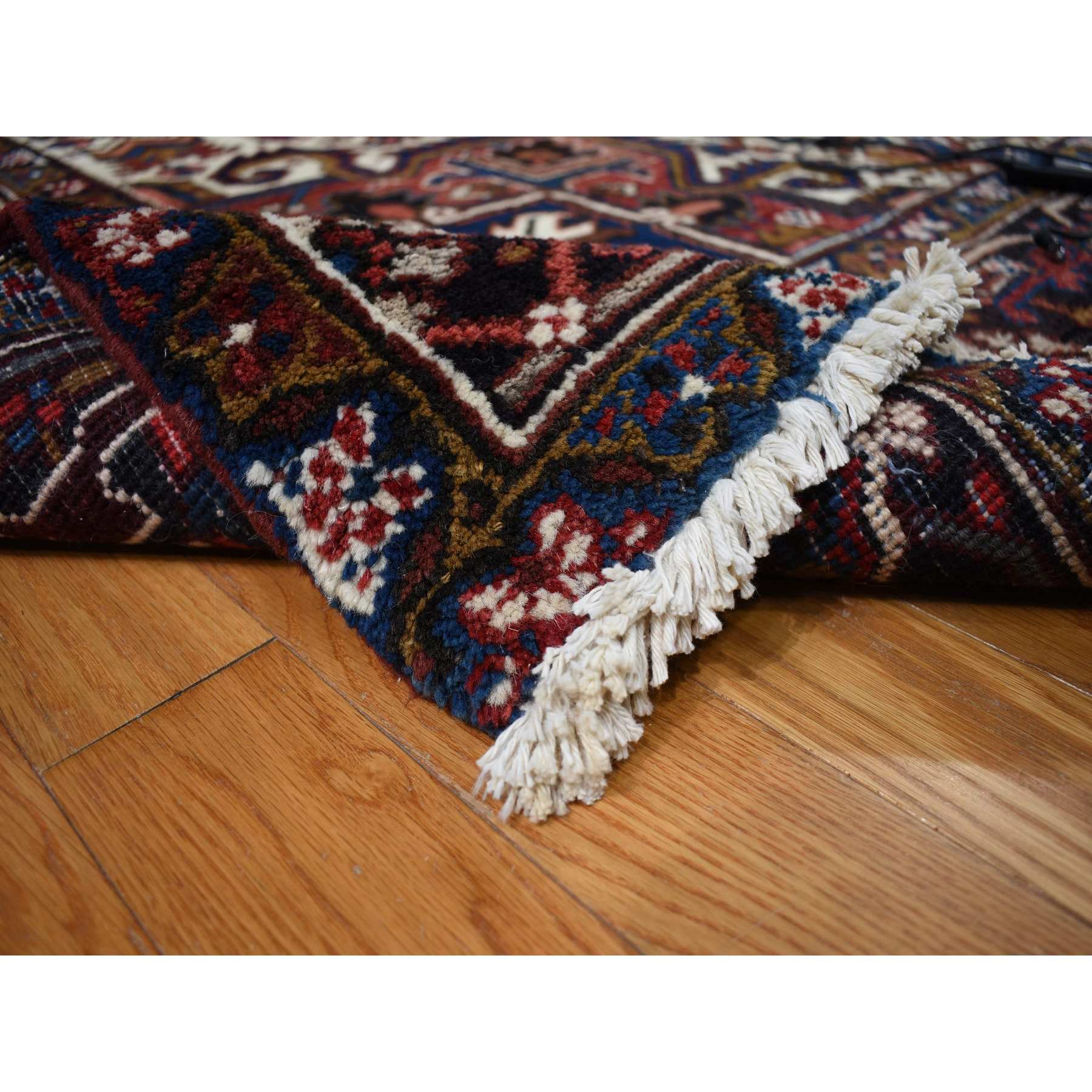 Heriz-Hand-Knotted-Rug-390860