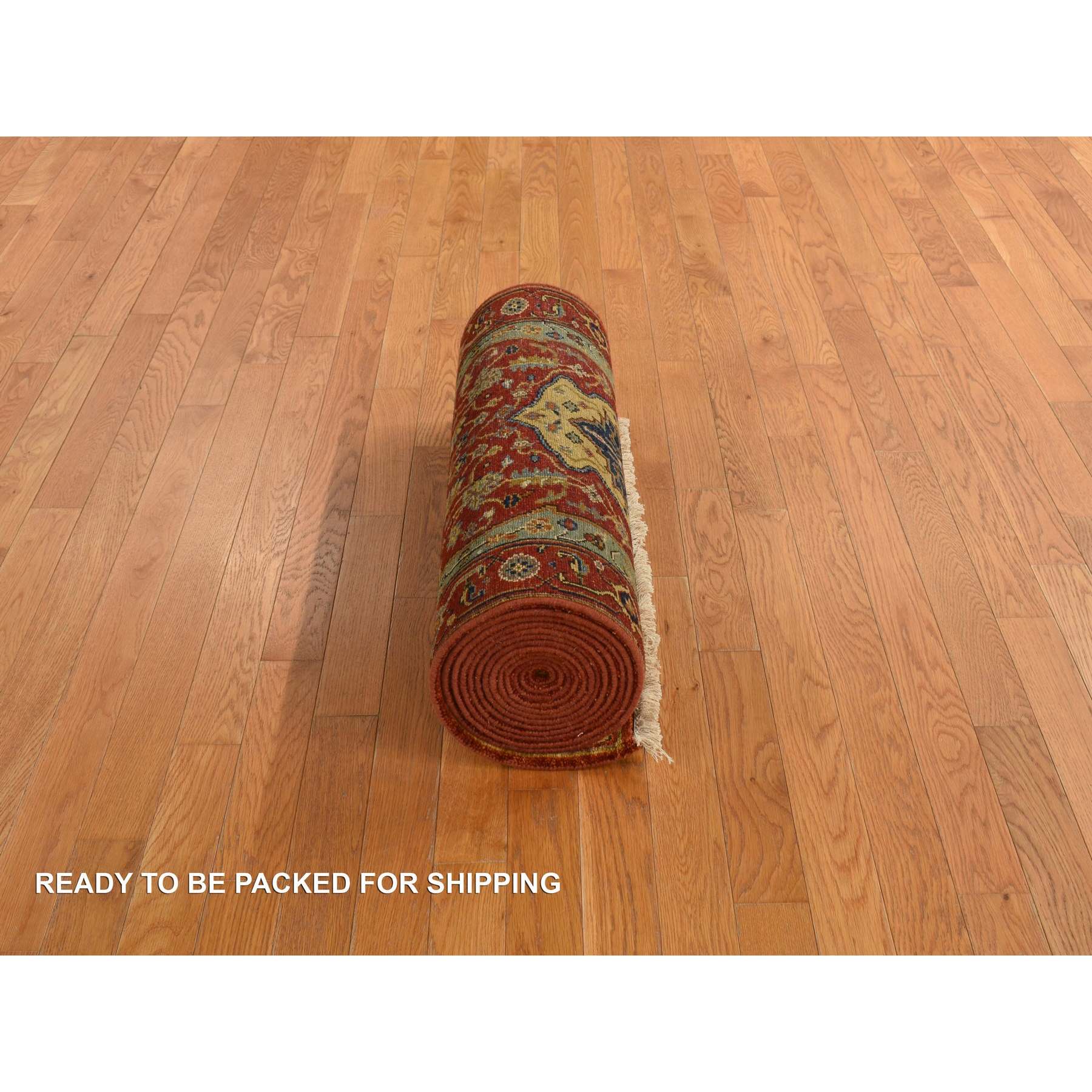 Heriz-Hand-Knotted-Rug-391045