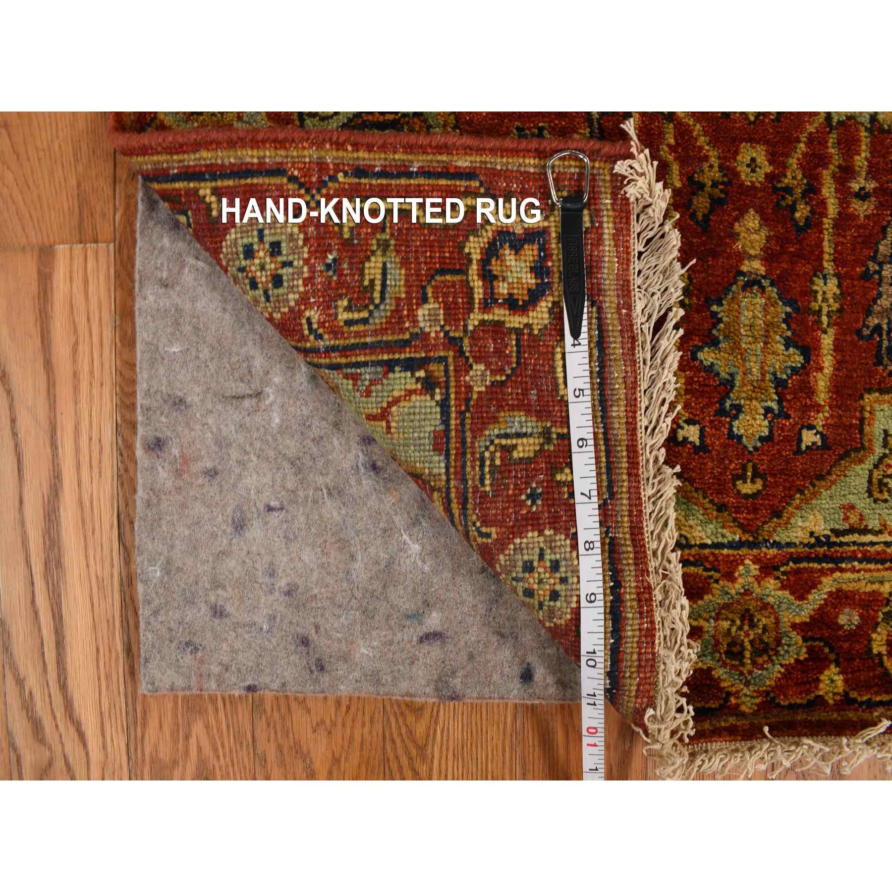 Heriz-Hand-Knotted-Rug-391045
